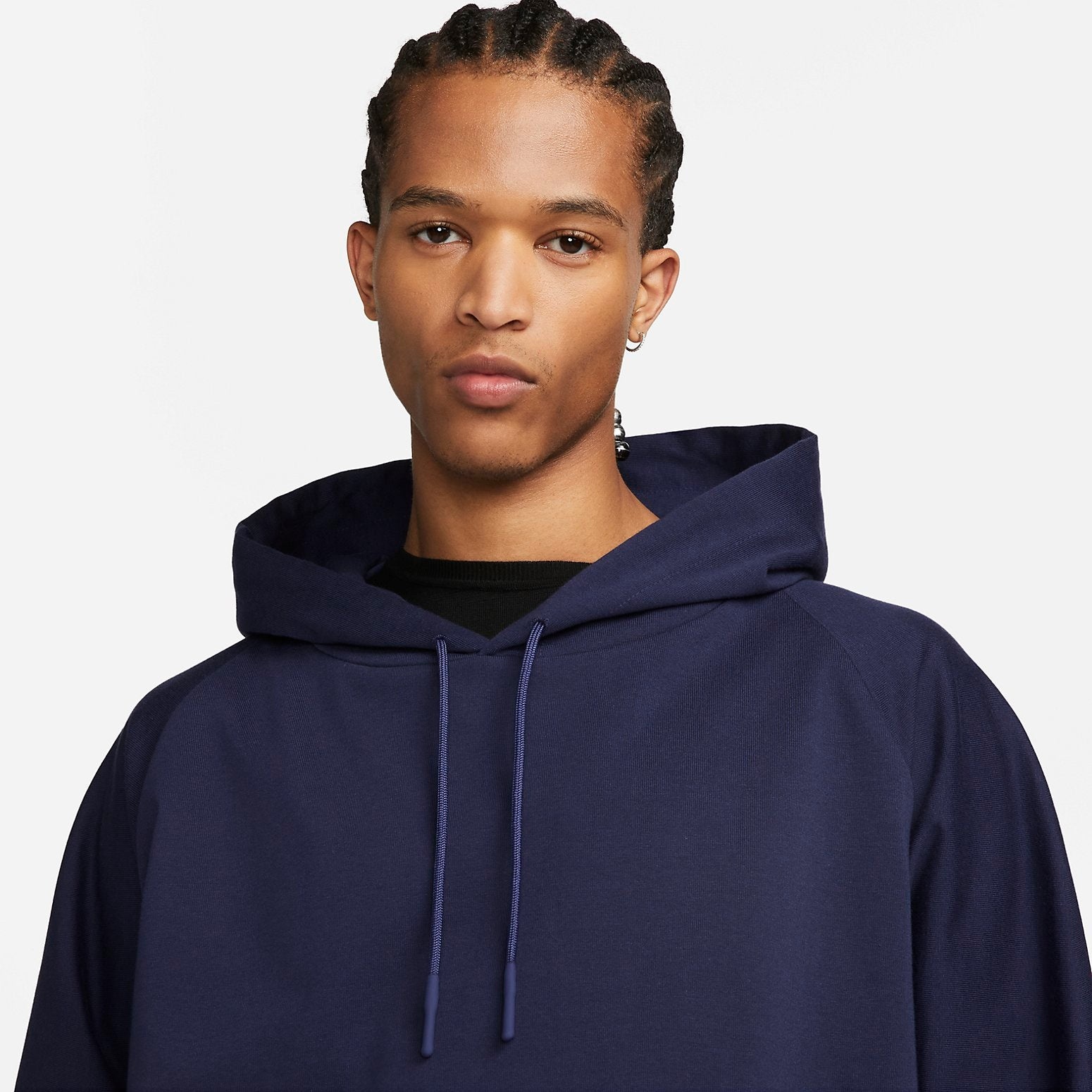 Nike Knit Hoodie 'Midnight Navy' DR5406-410 - 2