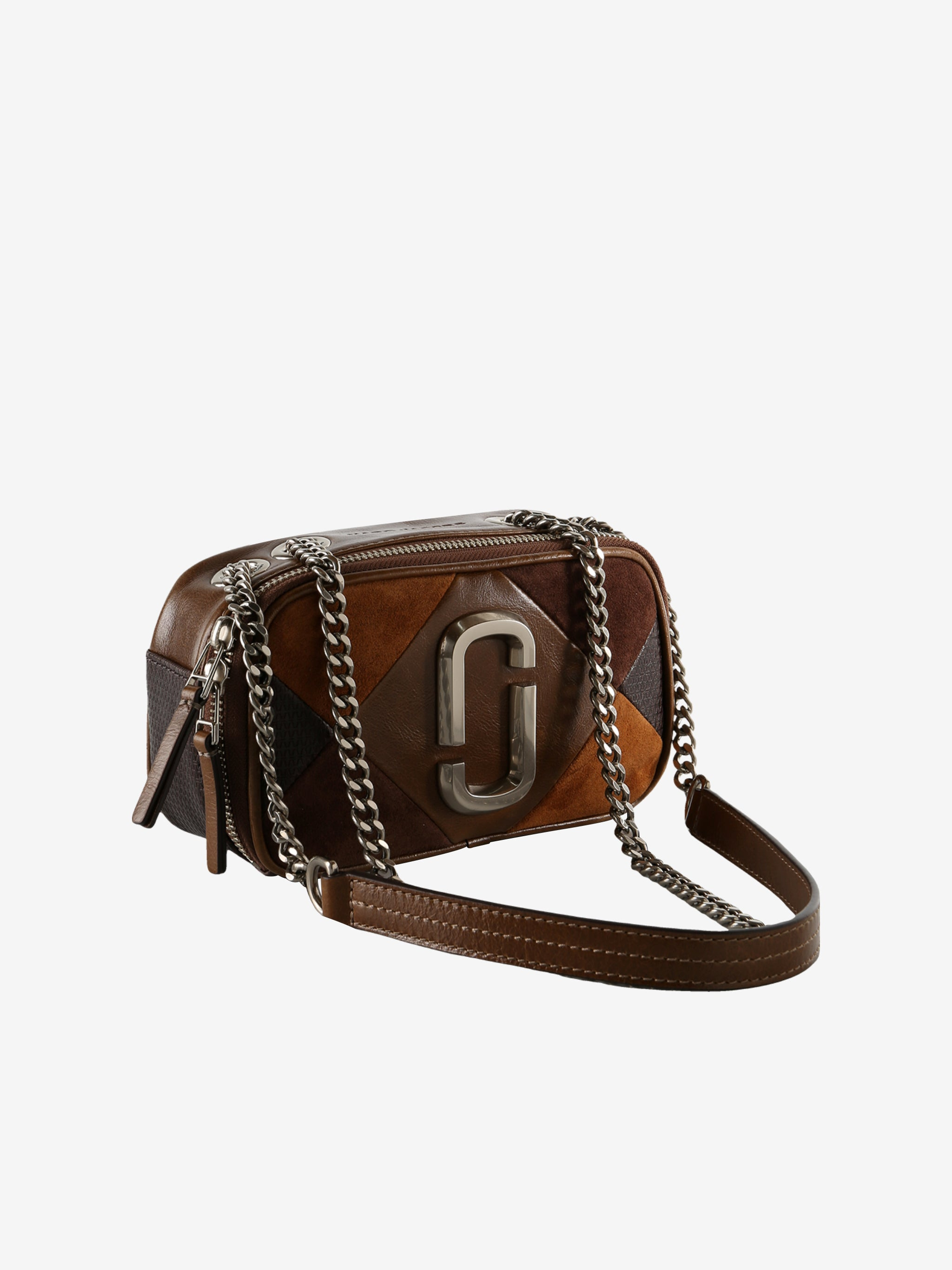 MARC JACOBS - Women The Softshot Suede Patchwork Bag - 2