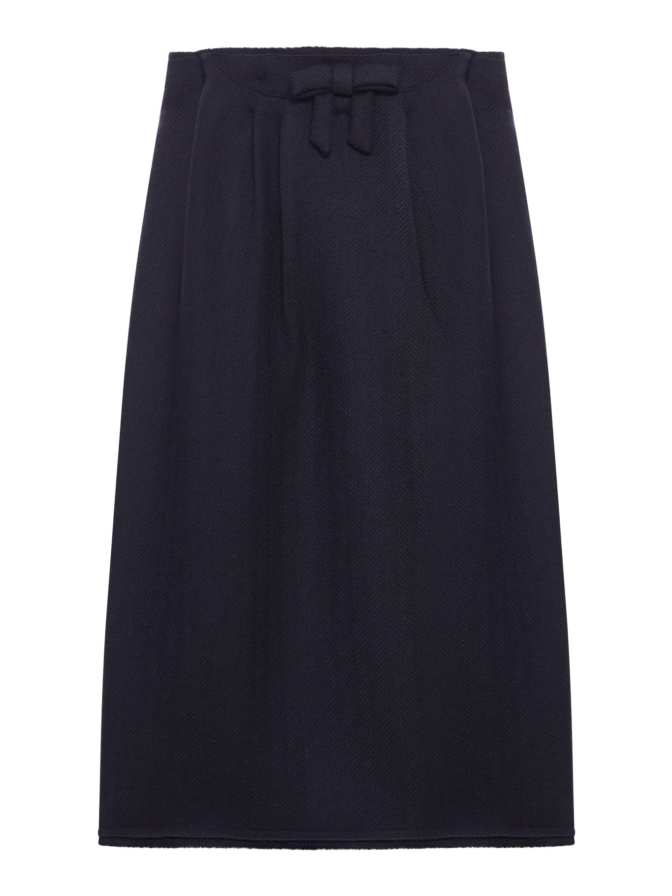 CHEVRON MIDI SKIRT - 1