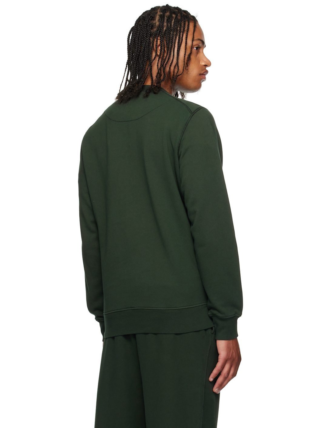 Green 6100060 Organic Cotton Fleece Sweatshirt - 3