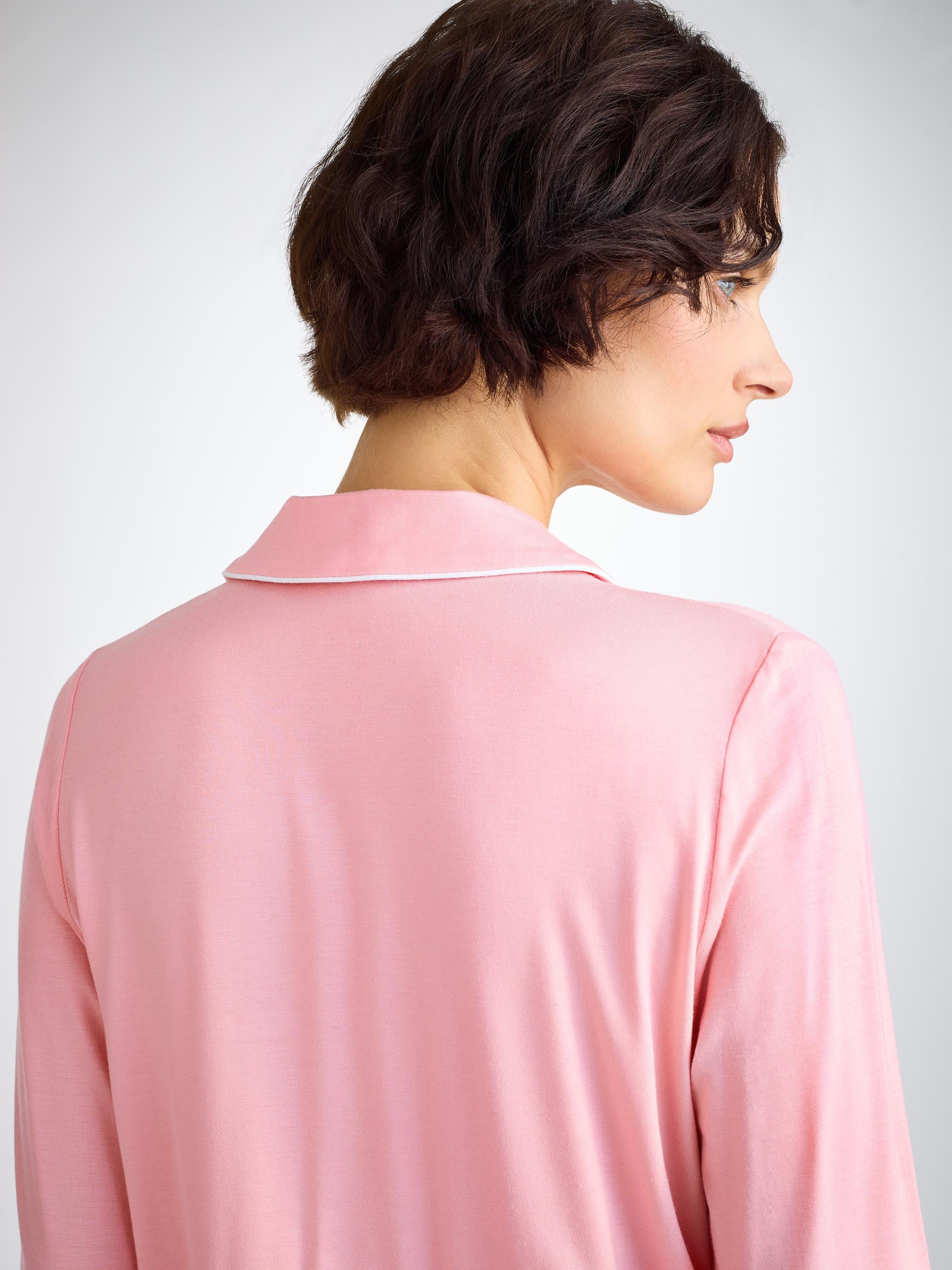 Women's Pajamas Lara Micro Modal Stretch Ballet Pink - 5