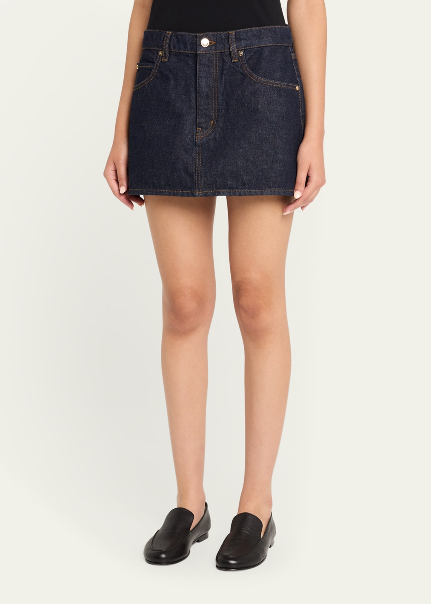 The Denim Mini Skirt - 4