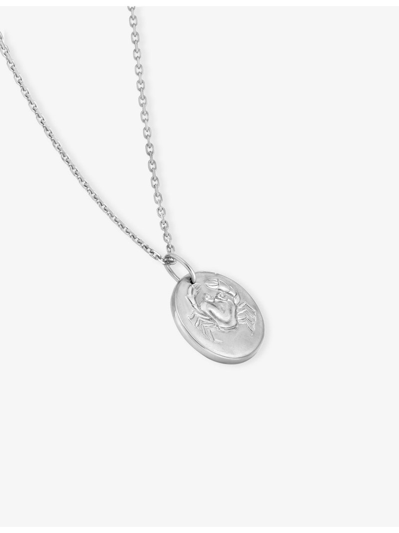 Van Cleef & Arpels Zodiaque Medal Cancer 18ct White-Gold Pendant outlook