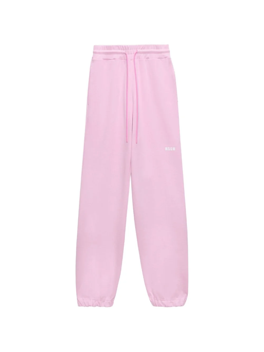 drawstring track pants - 1