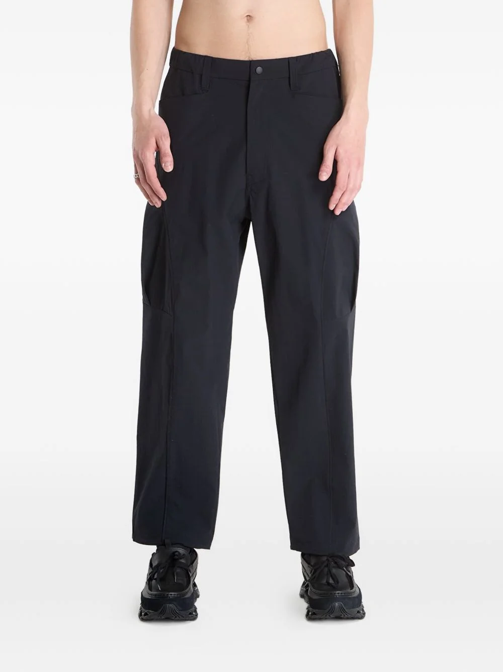 3.0 Pitch wide straight trousers - 1