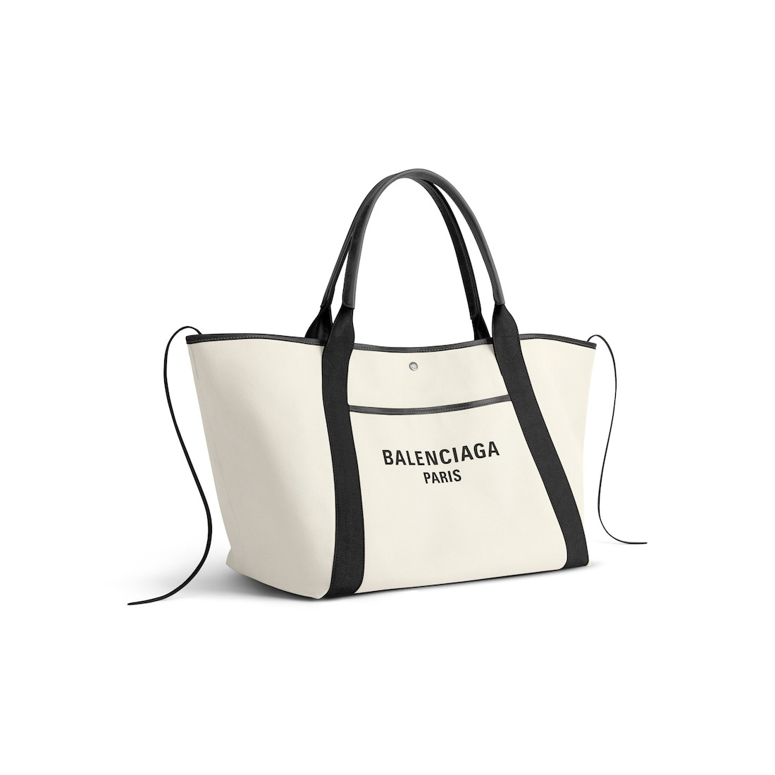 Women's Biarritz Large Tote Bag  in Beige/black - 2