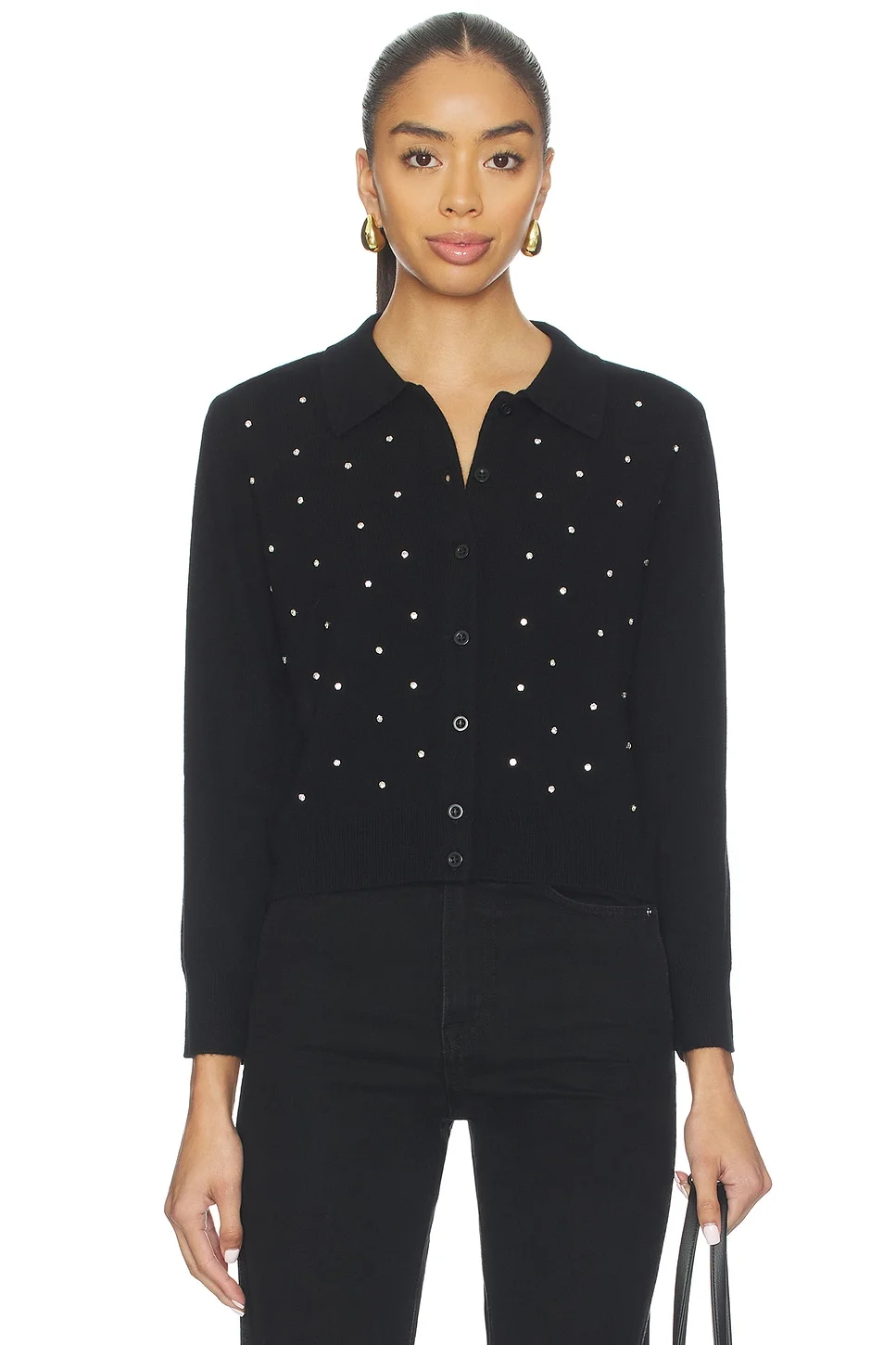 Rhinestone Cardi - 1