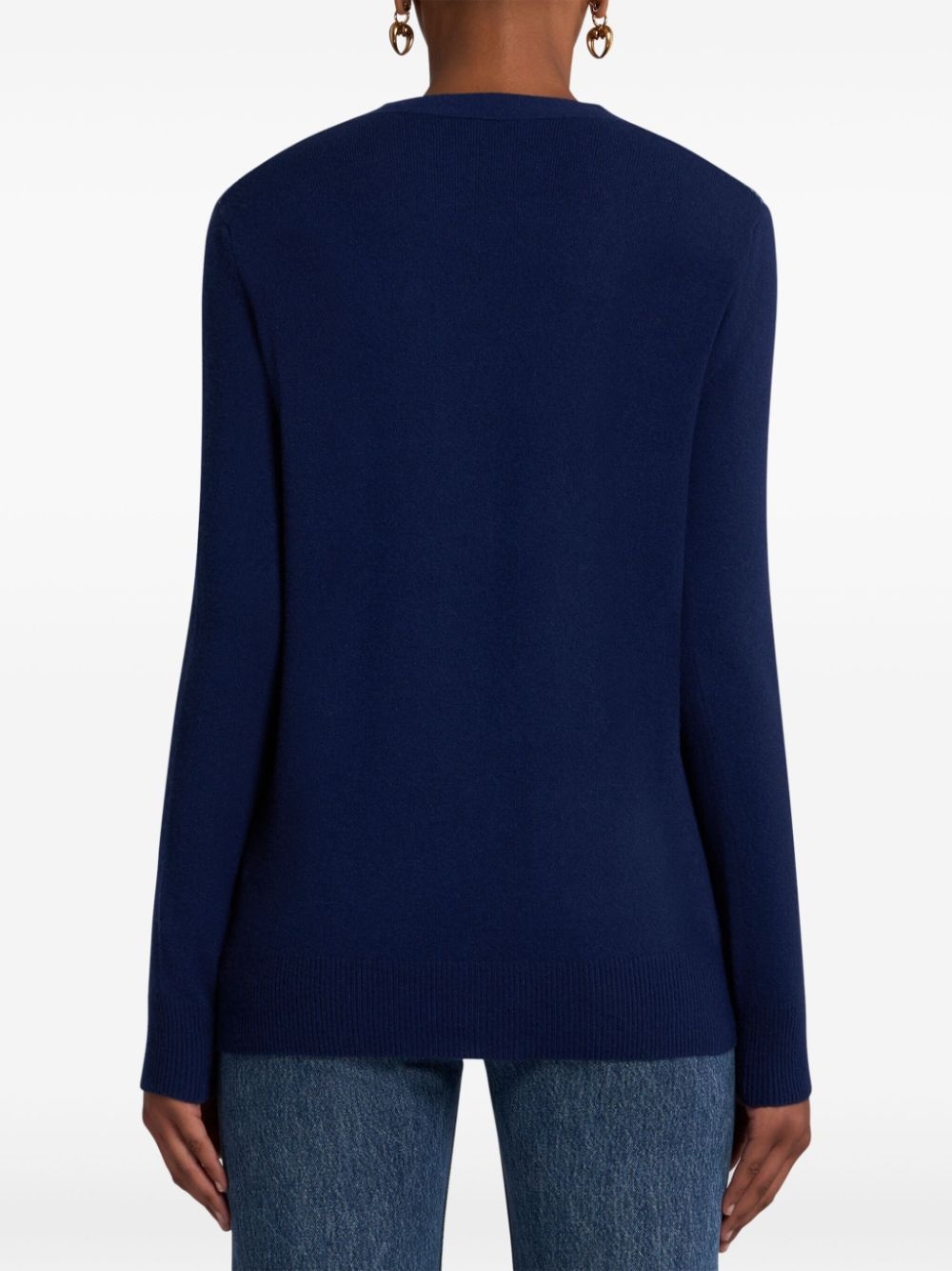 panelled cardigan - 3