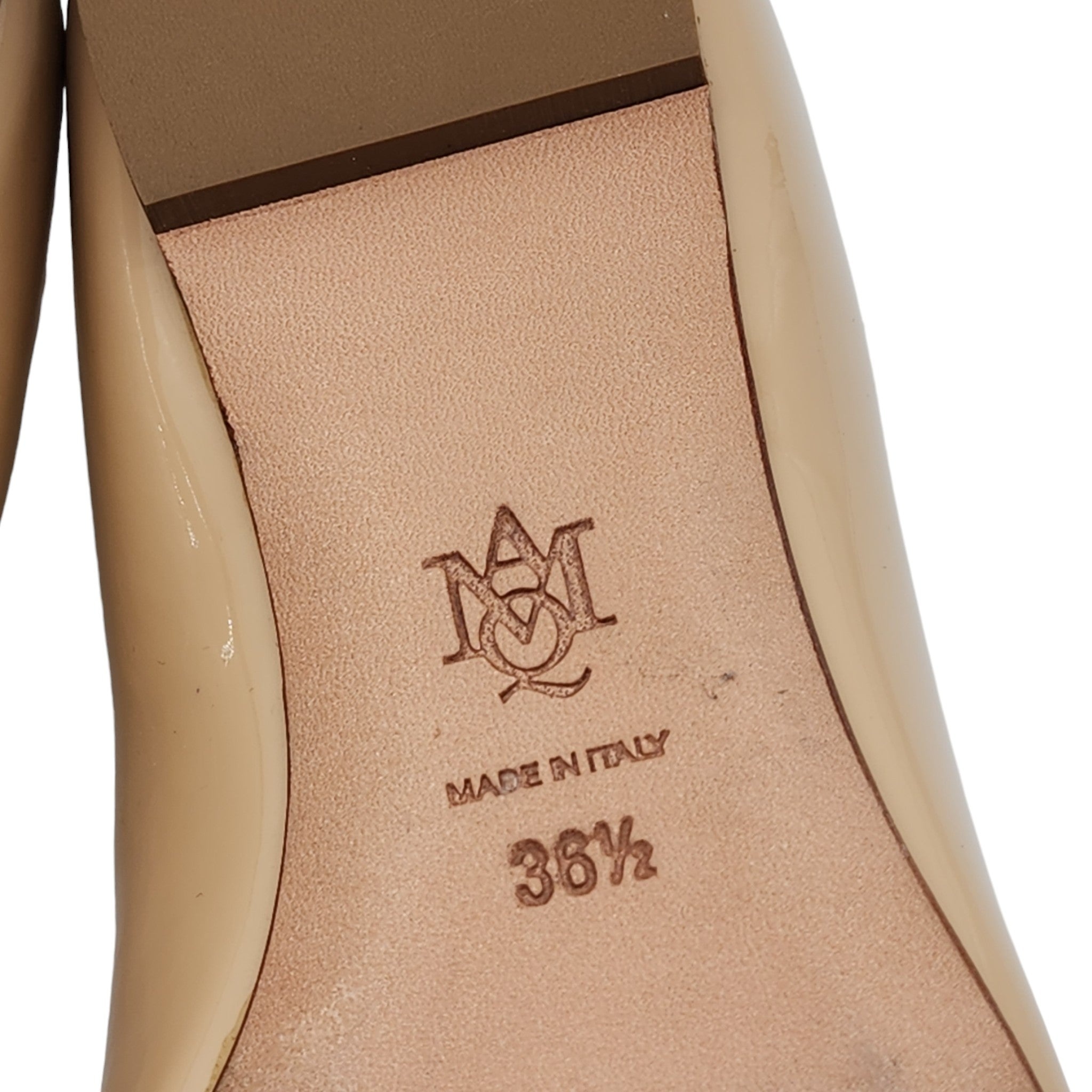 Alexander McQueen Skull Ballerinas - Patent Leather - Beige - 36.5 - 7