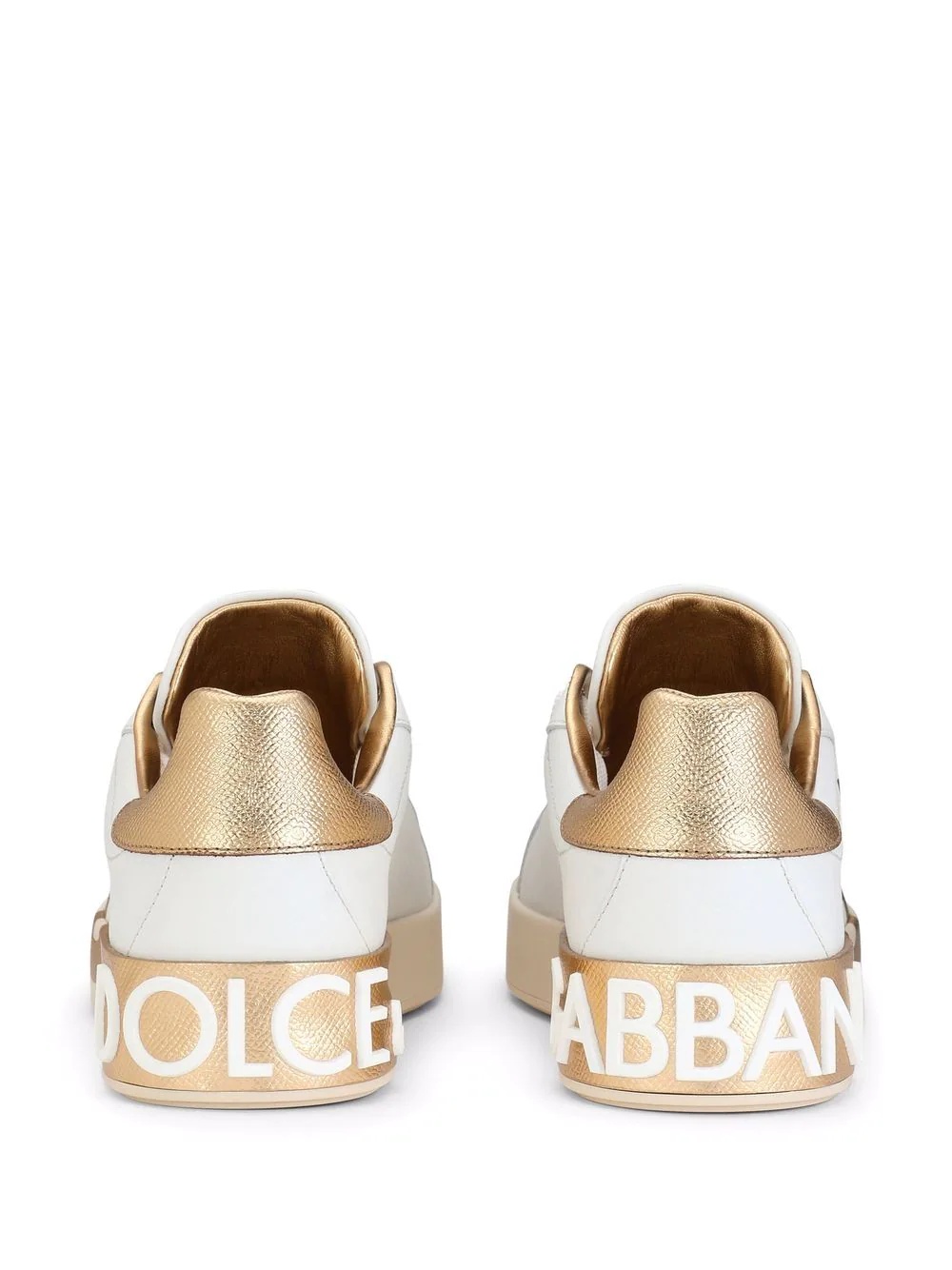 logo-print Portofino sneakers - 3