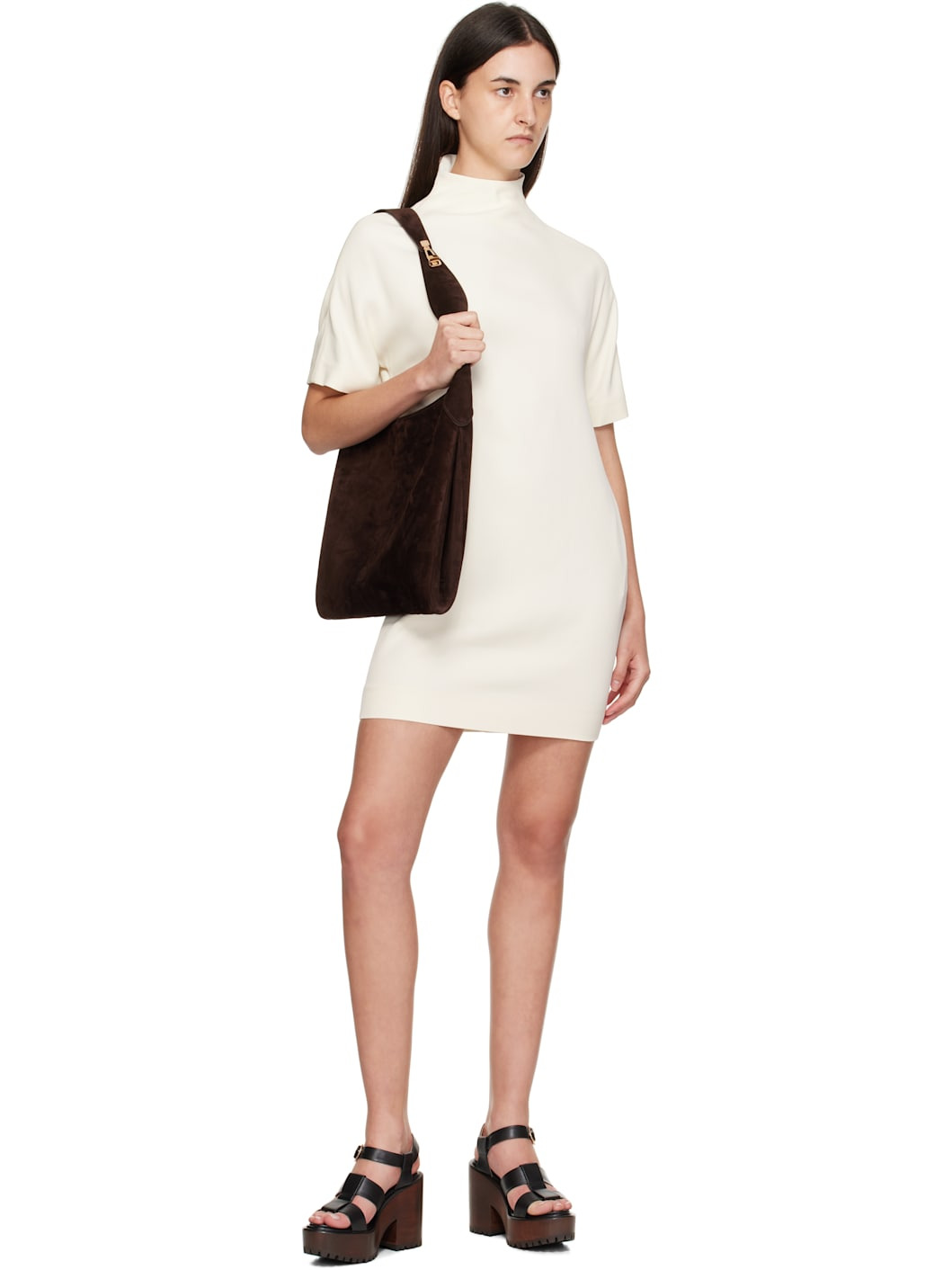 Brown Small Tote - 4