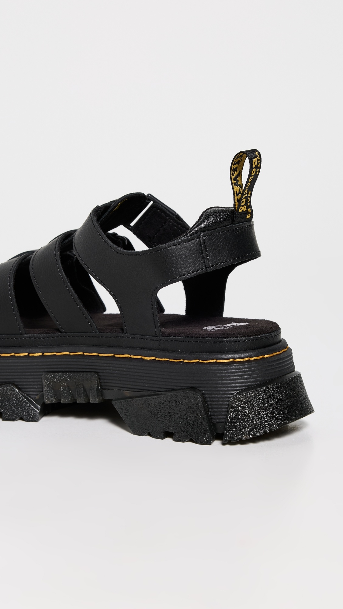 Mattison 3s Black Athena Sandals - 3