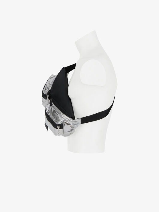 SPECTRE BUM BAG IN METALLIZED NYLON - 7