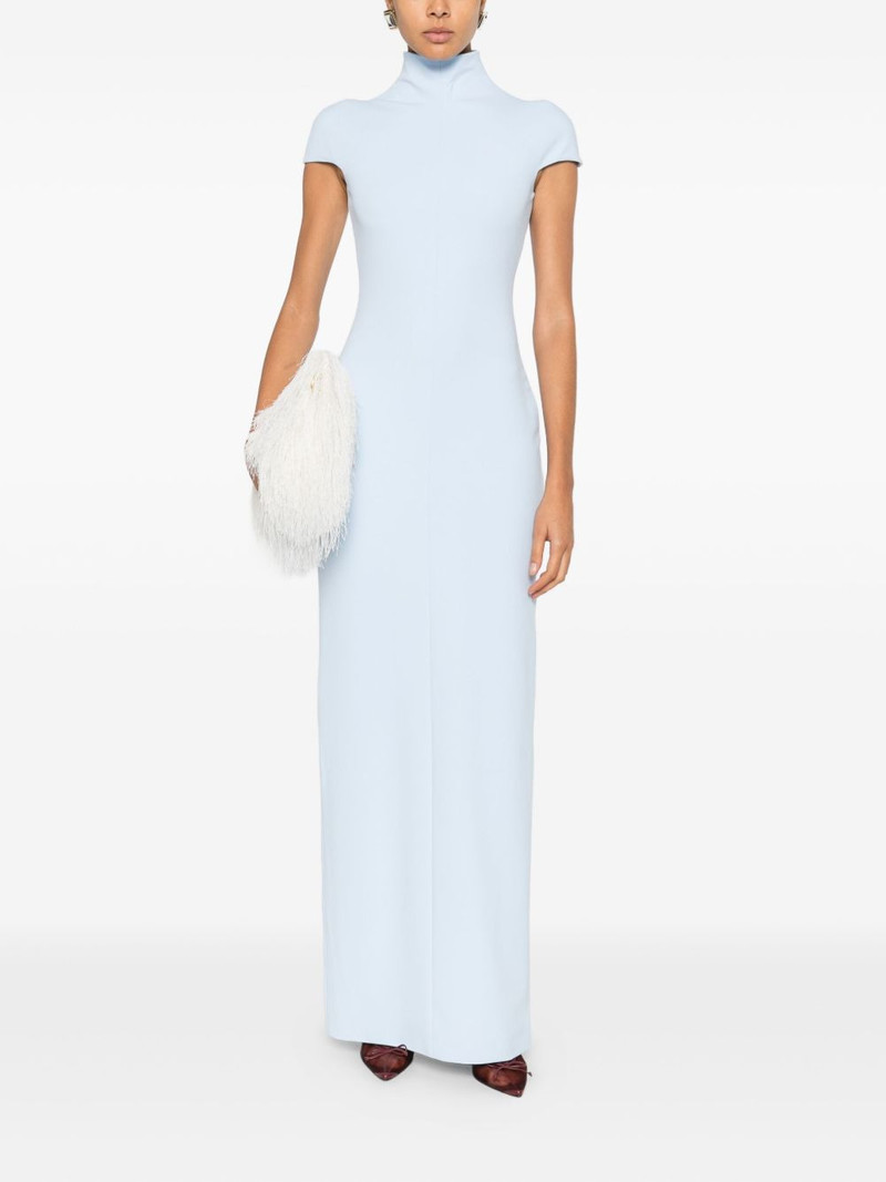 SOLACE LONDON Lang mock-neck maxi dress outlook
