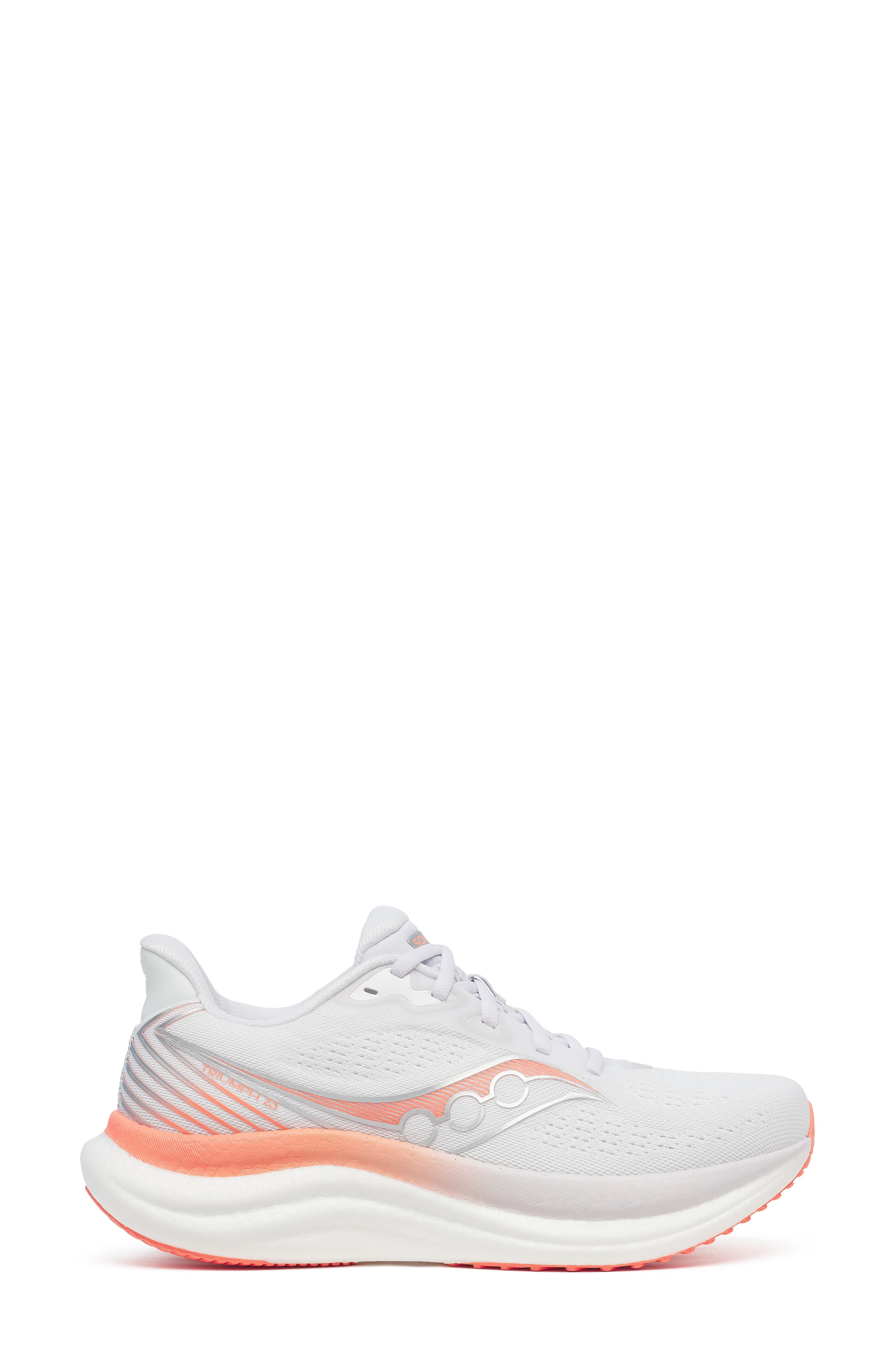 Saucony Triumph 23 Running Shoe in White/Wistful at Nordstrom - 3