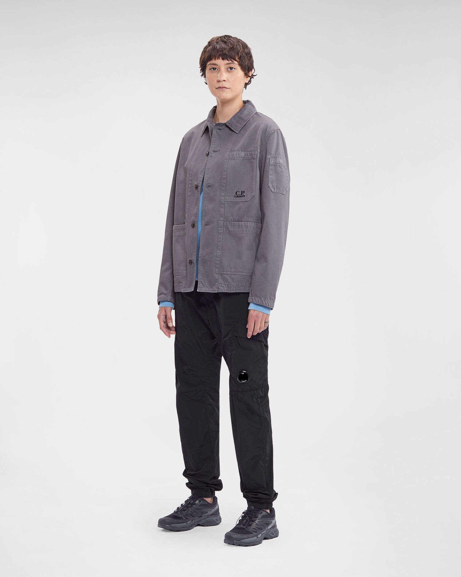 Military Twill Emerized Workwear Shirt - 9