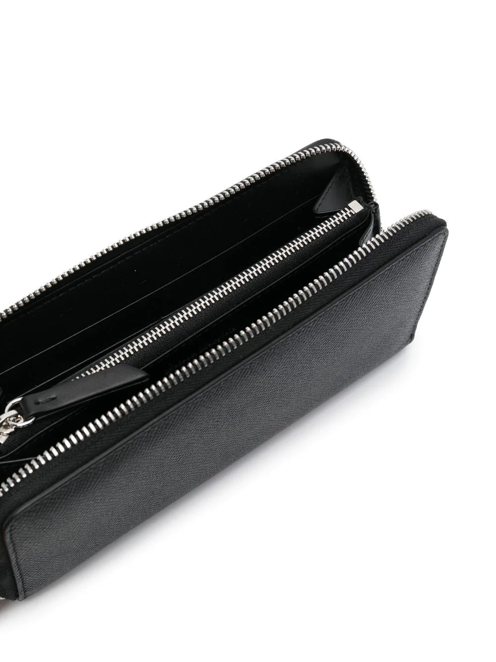 four-stitch zip-around wallet - 3