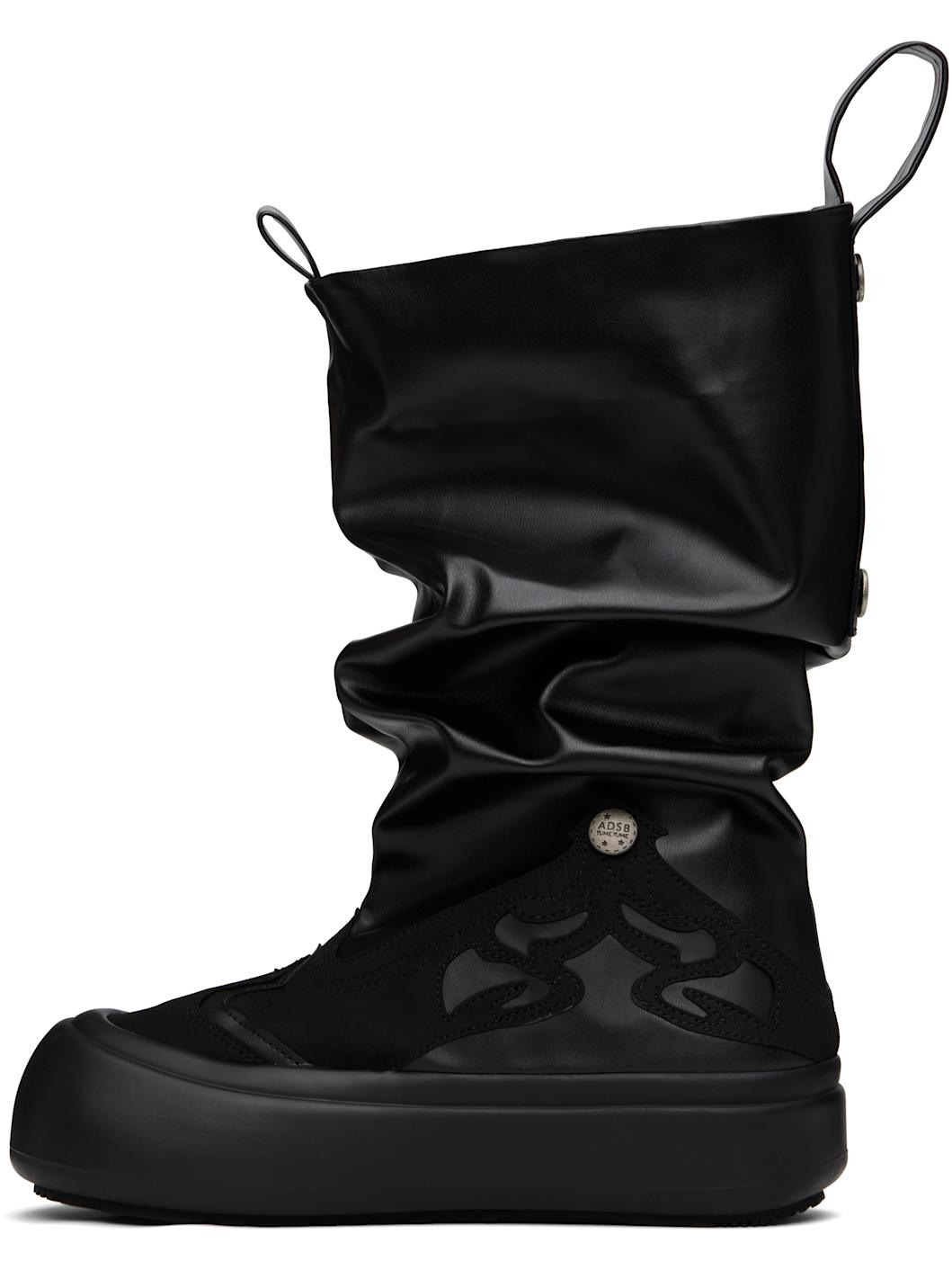 Black YUME YUME Edition Low Fisherman Boots - 3