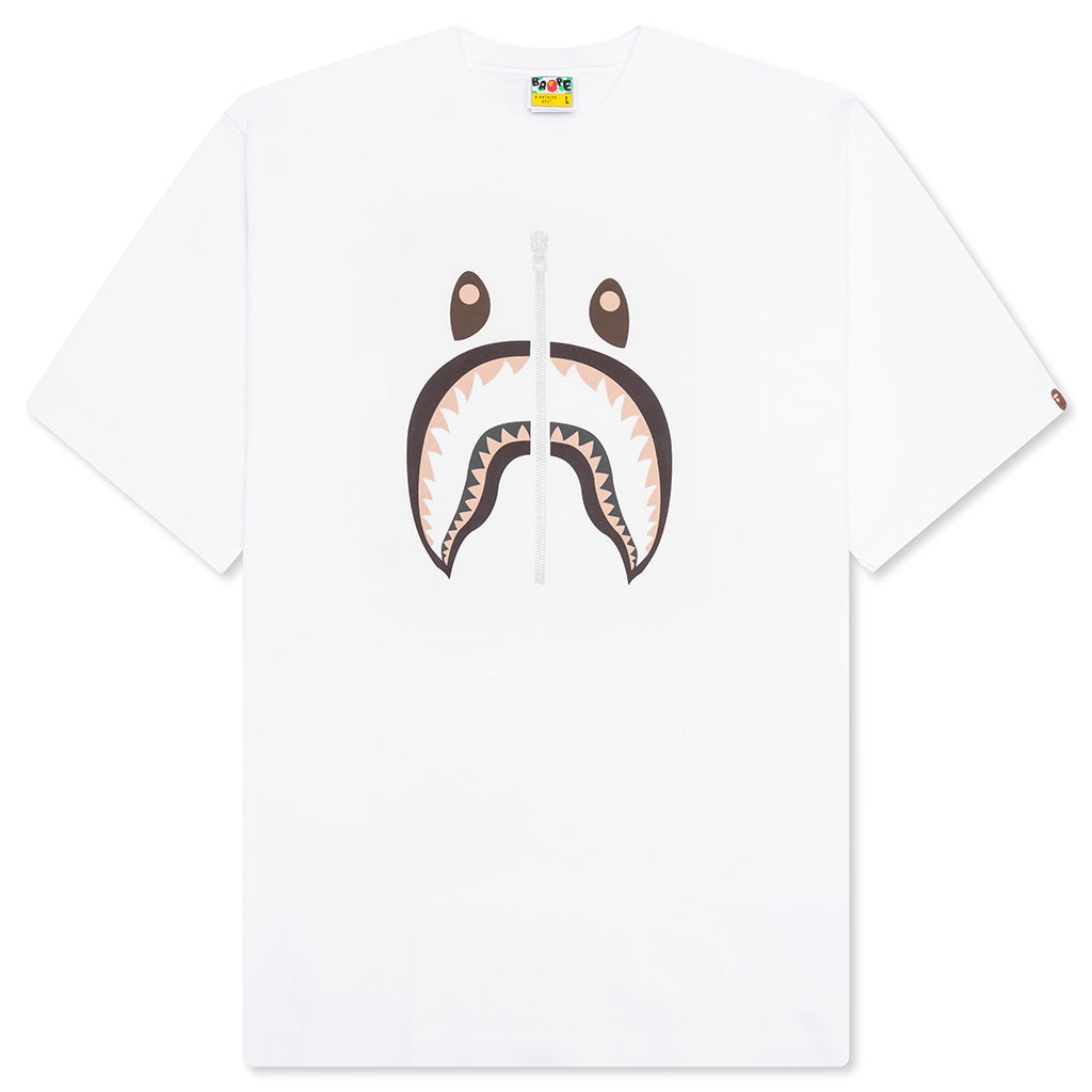 SHARK TEE #2 - WHITE - 1