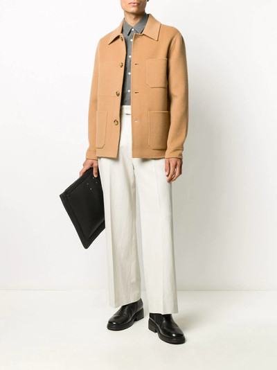 Sandro plain long-sleeved shirt  outlook