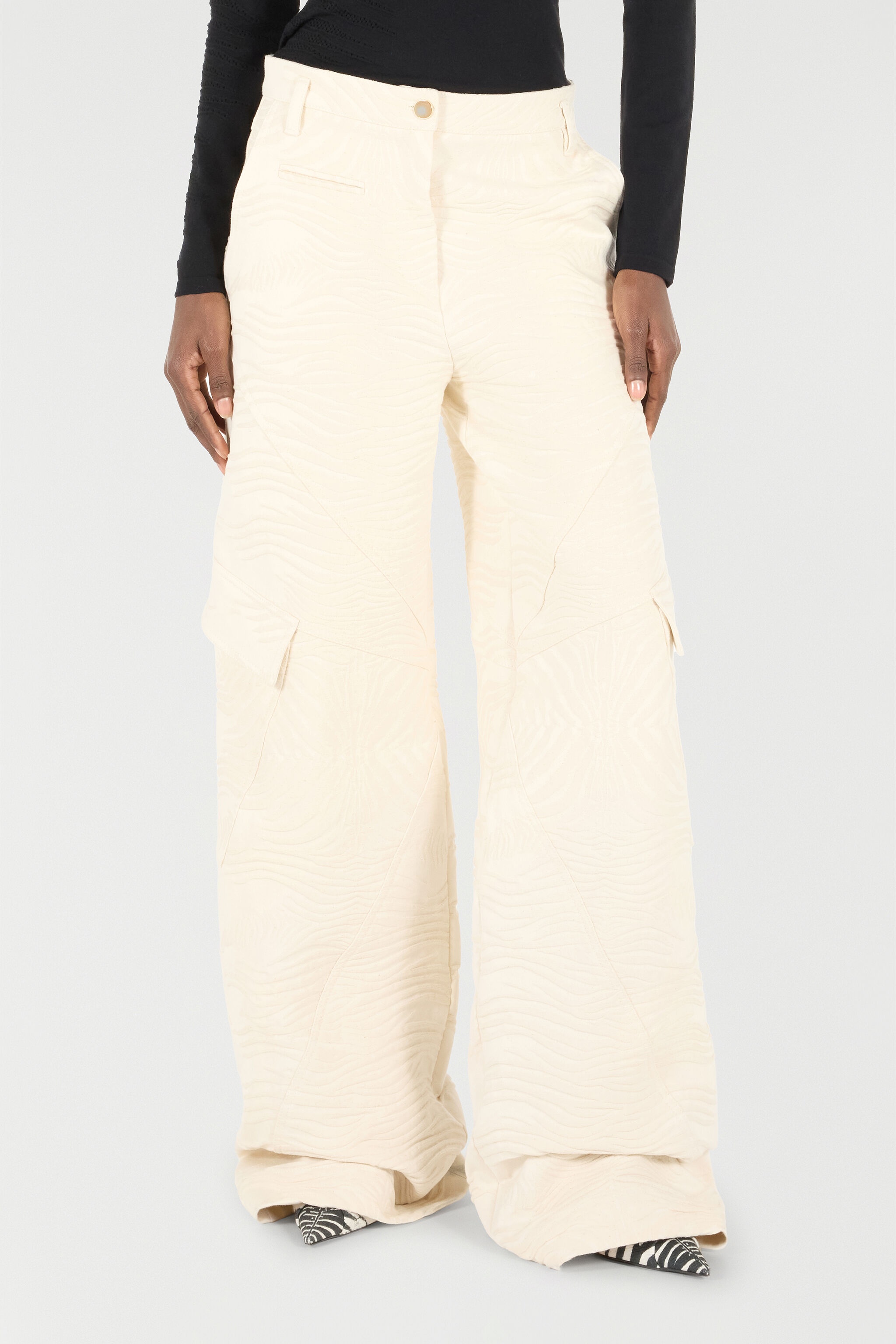 Zebra Design Pants - 3