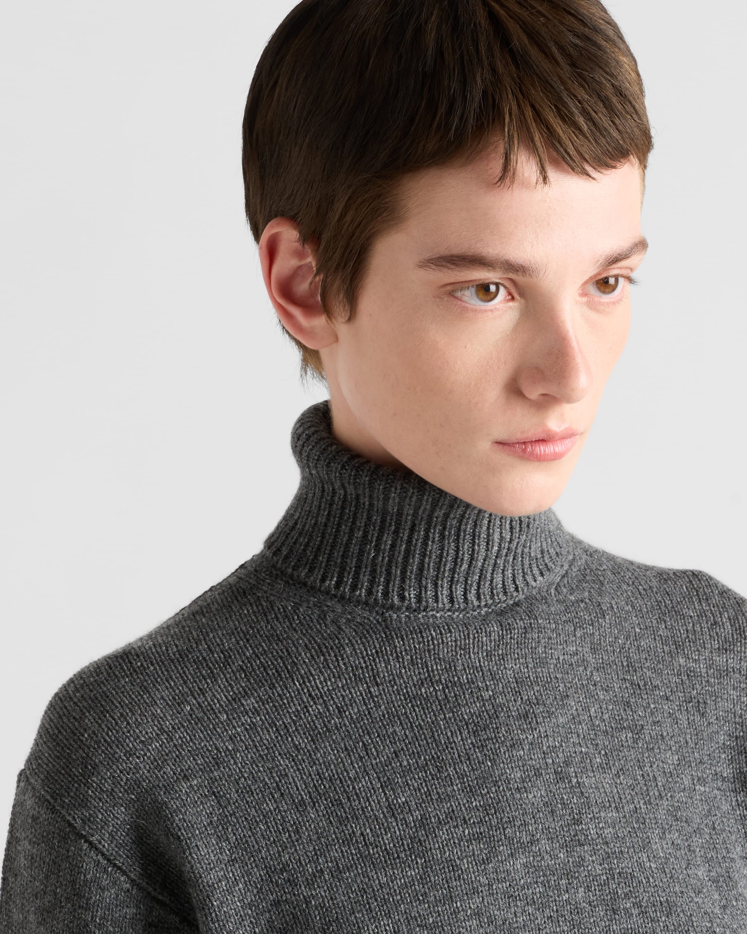 Cashmere turtleneck sweater - 3