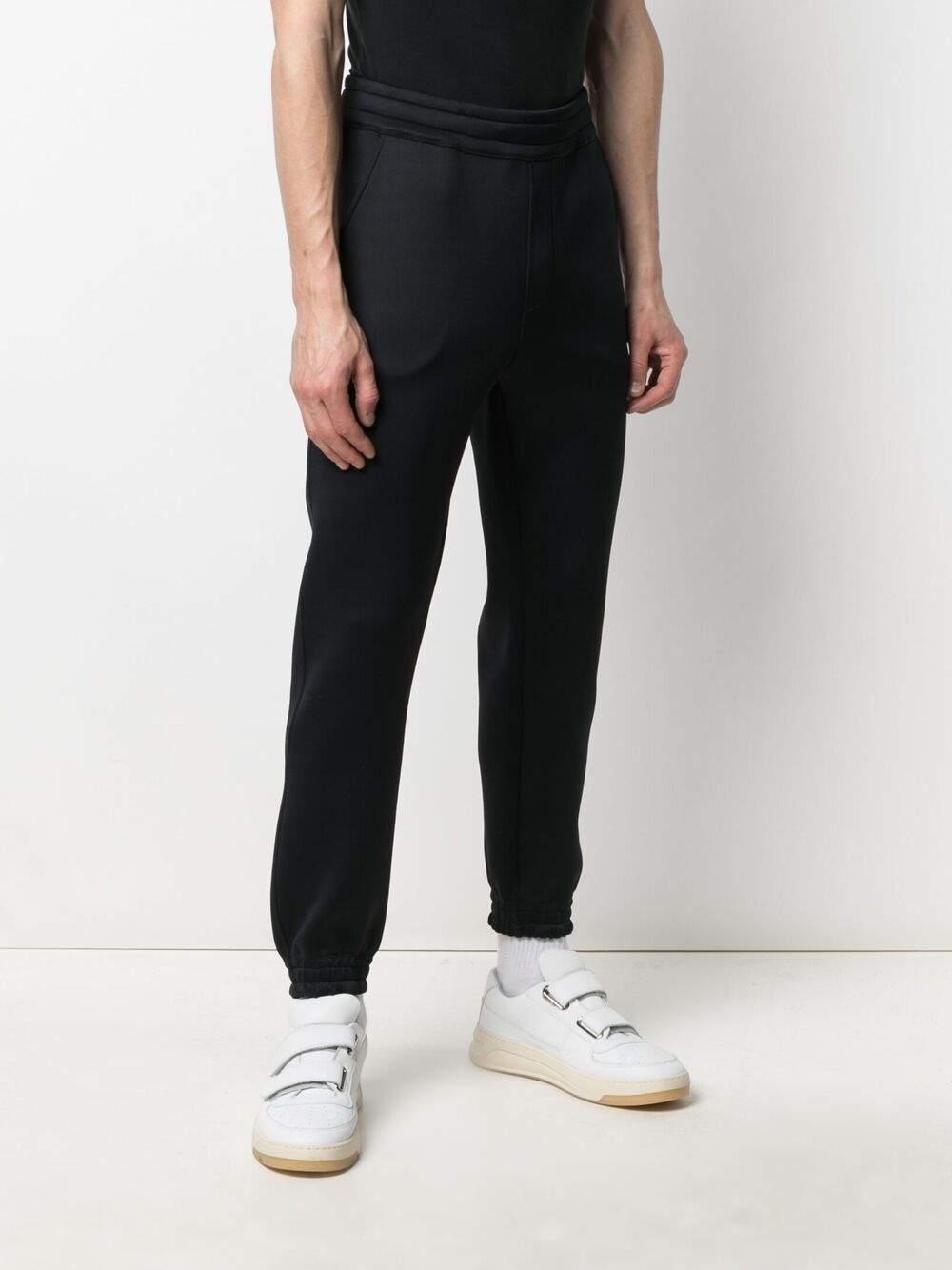 logo-embroidered track pants - 3