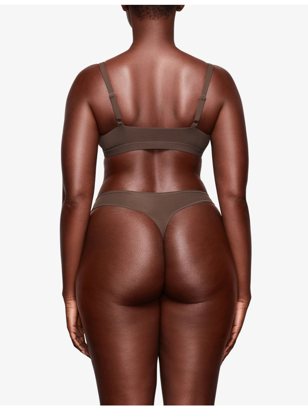 Fits Everybody scooped stretch-woven bra - 3