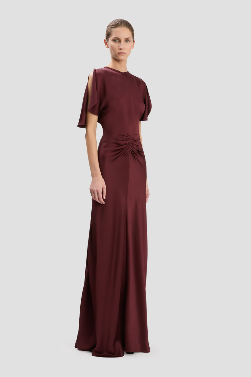 Isabella Gown In Burgundy 3