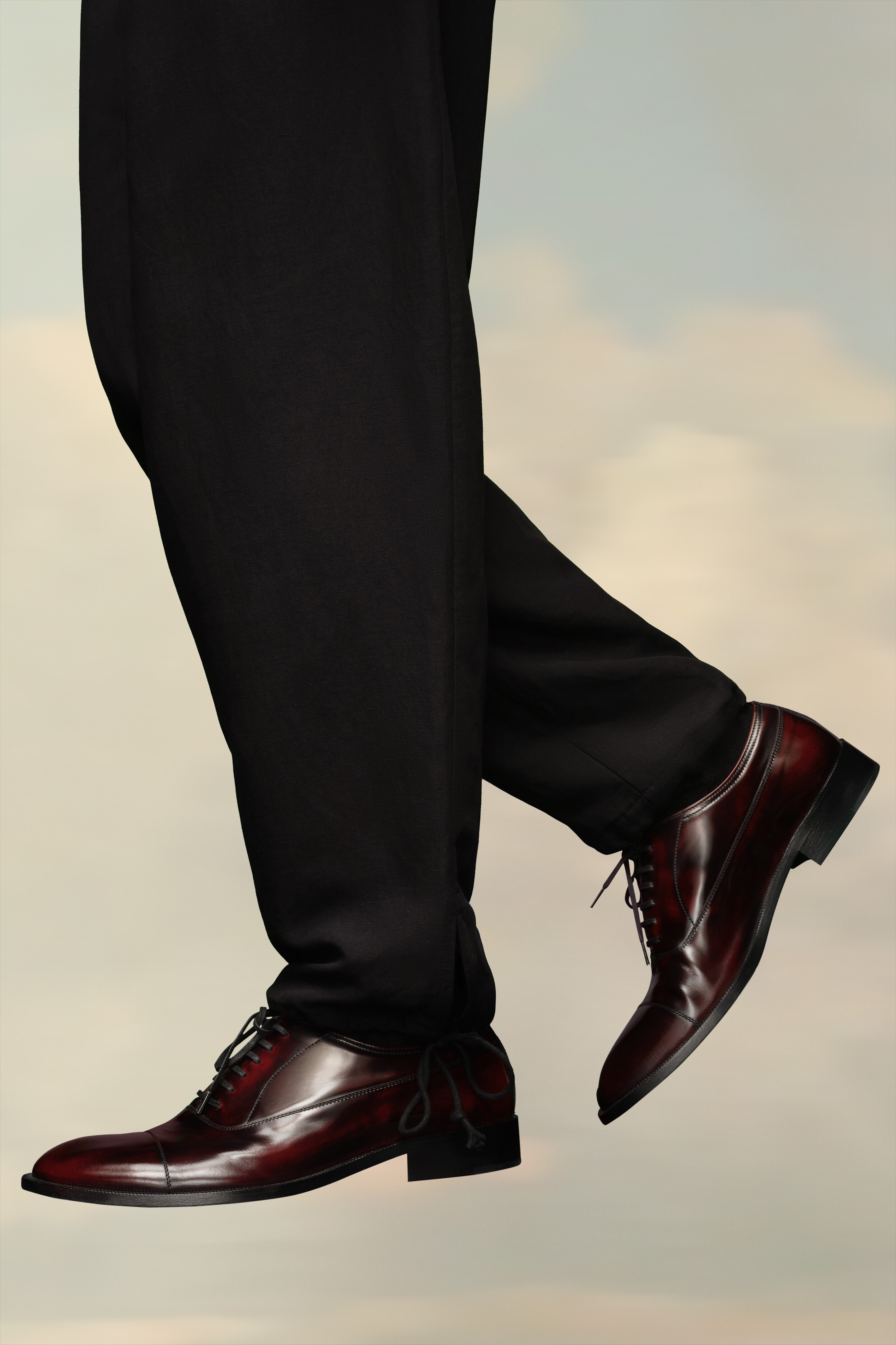 Waxed Leather Shoes - 4