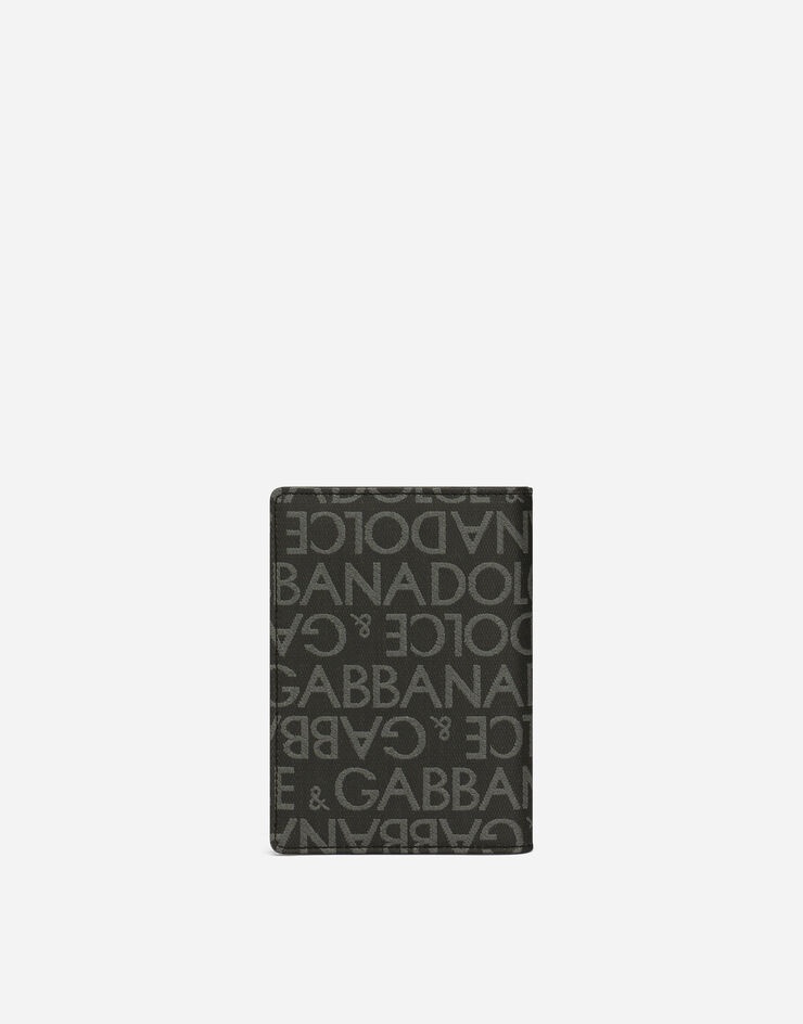 Coated jacquard passport holder - 3