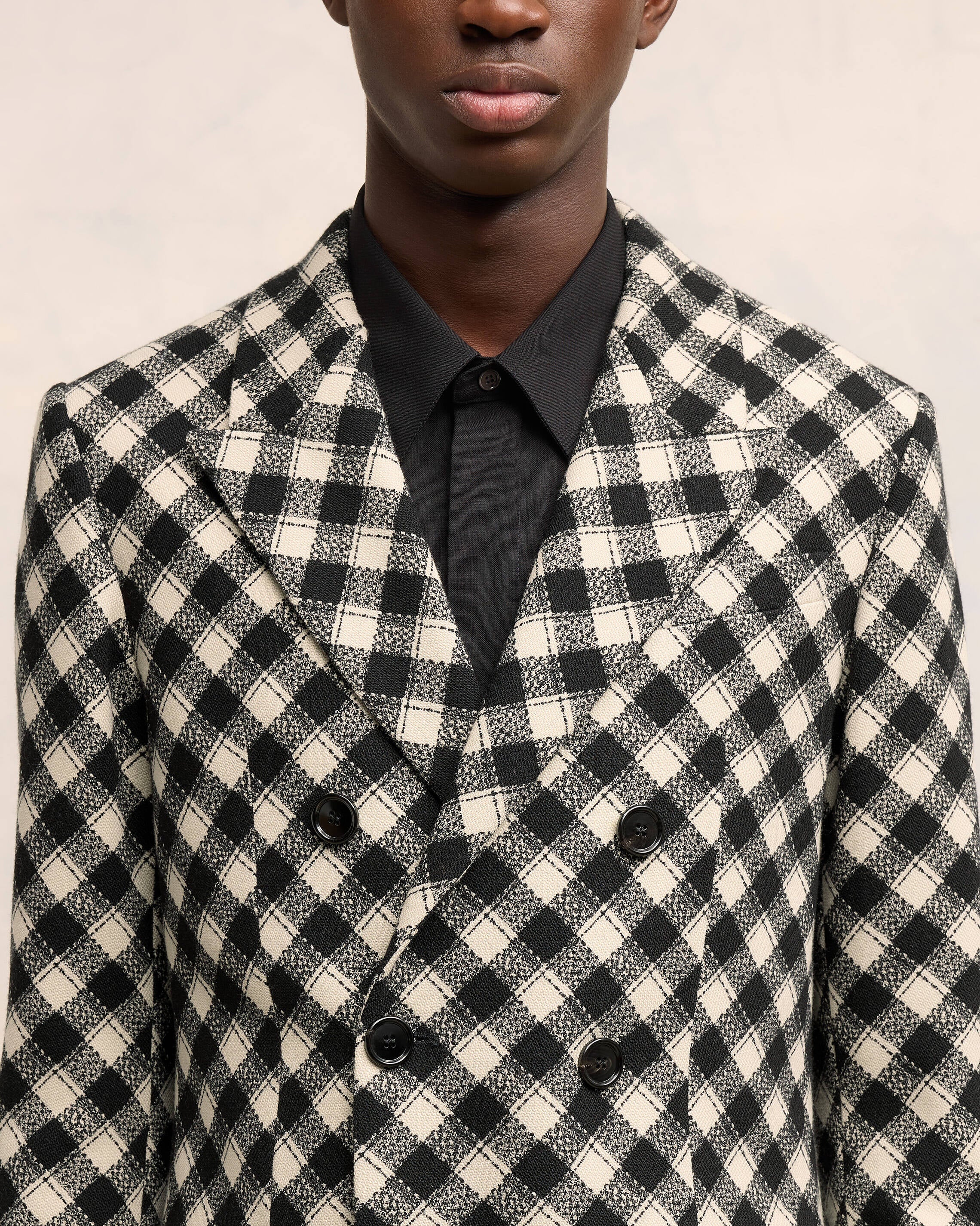 DOUBLE BREASTED JACKET - 4