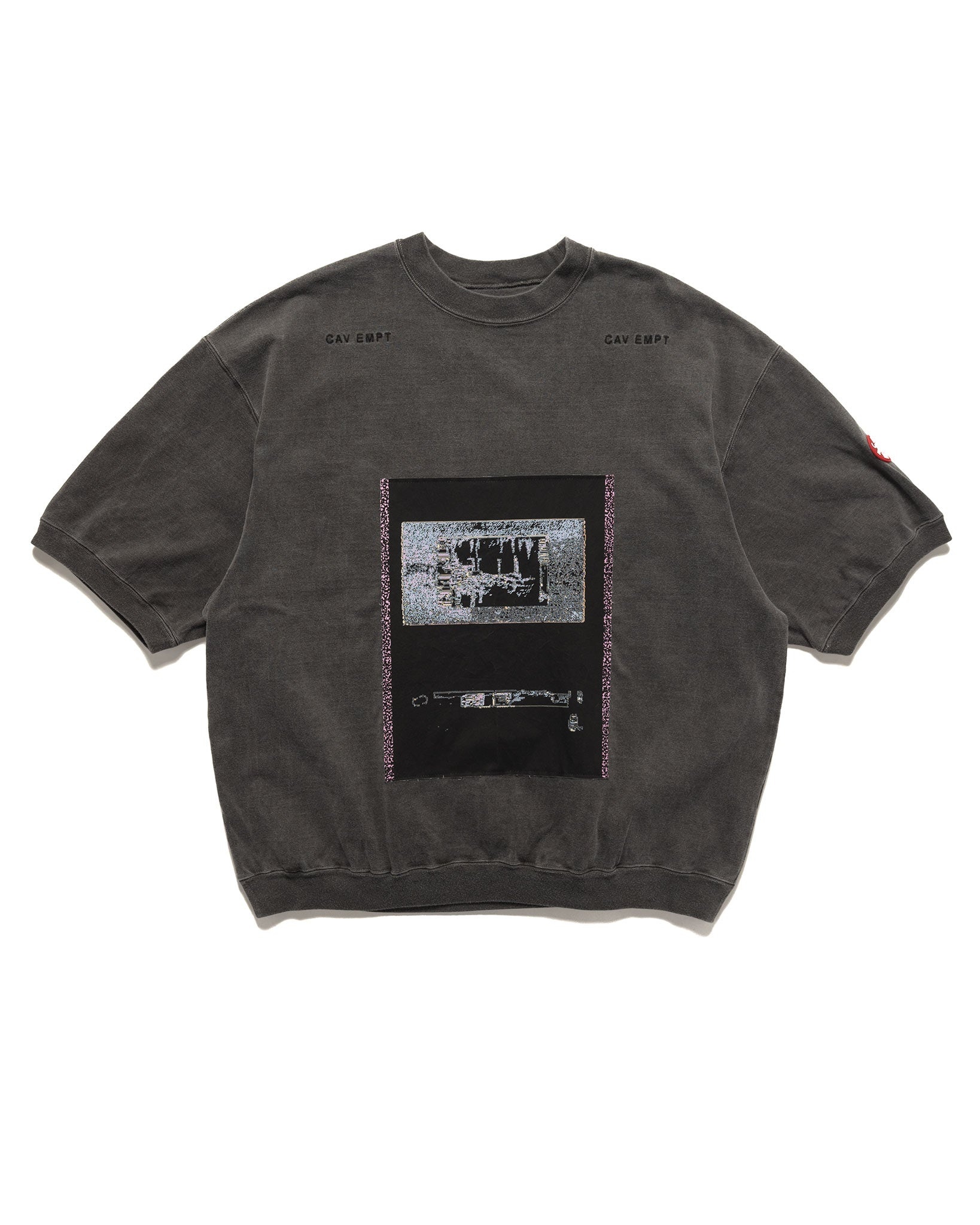 Overdye Frame6 Crew Neck Charcoal - 1