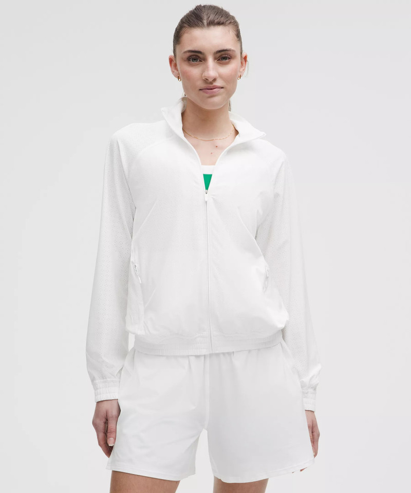 Adapted State Perforated Track Jacket 1