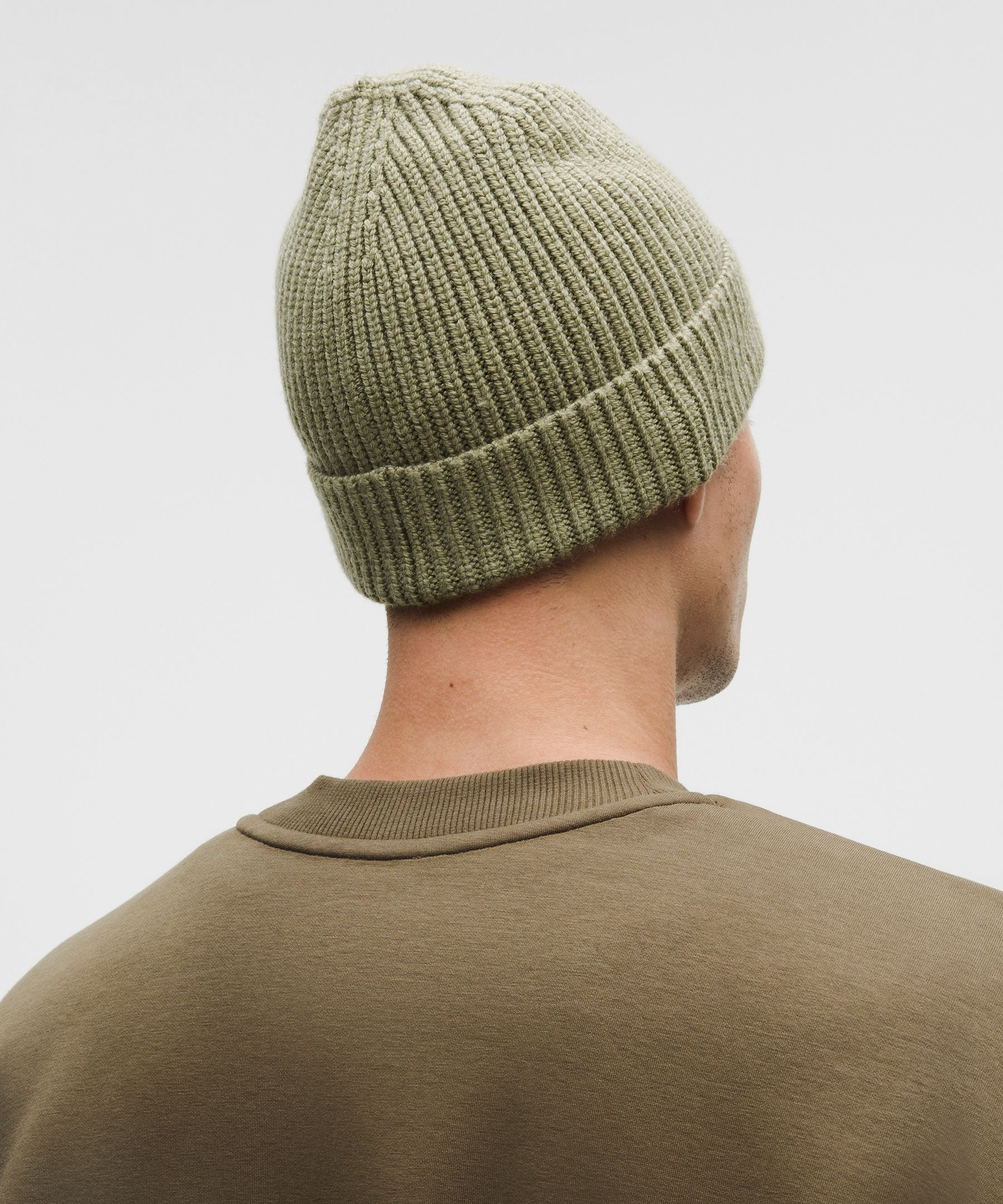 Close-Fit Wool-Blend Ribbed Knit Beanie - 3
