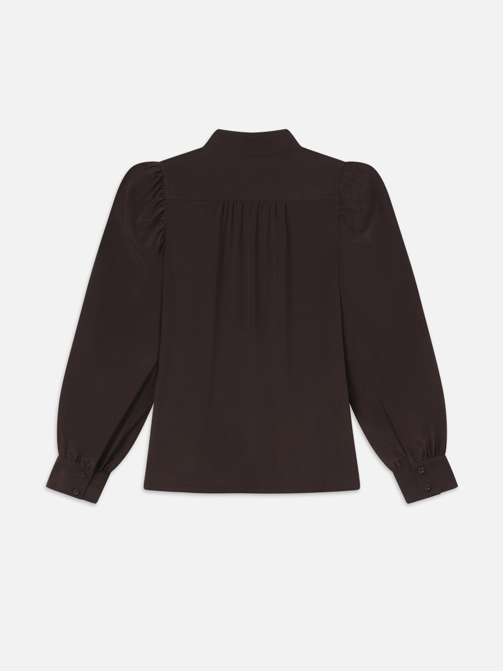 Gillian Long Sleeve Top in Espresso - 3