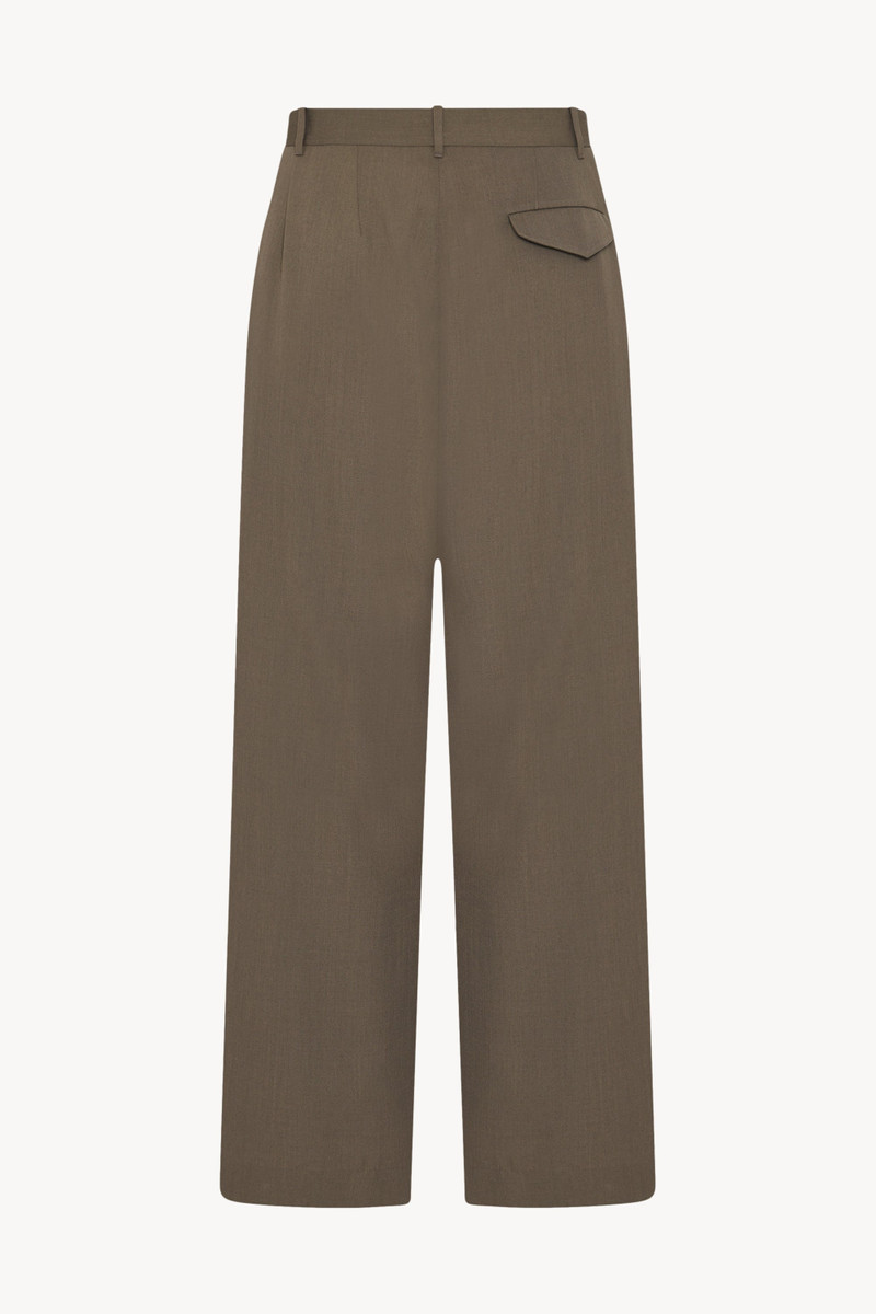 The Row Rufus Pant in Polyester and Virgin Wool outlook