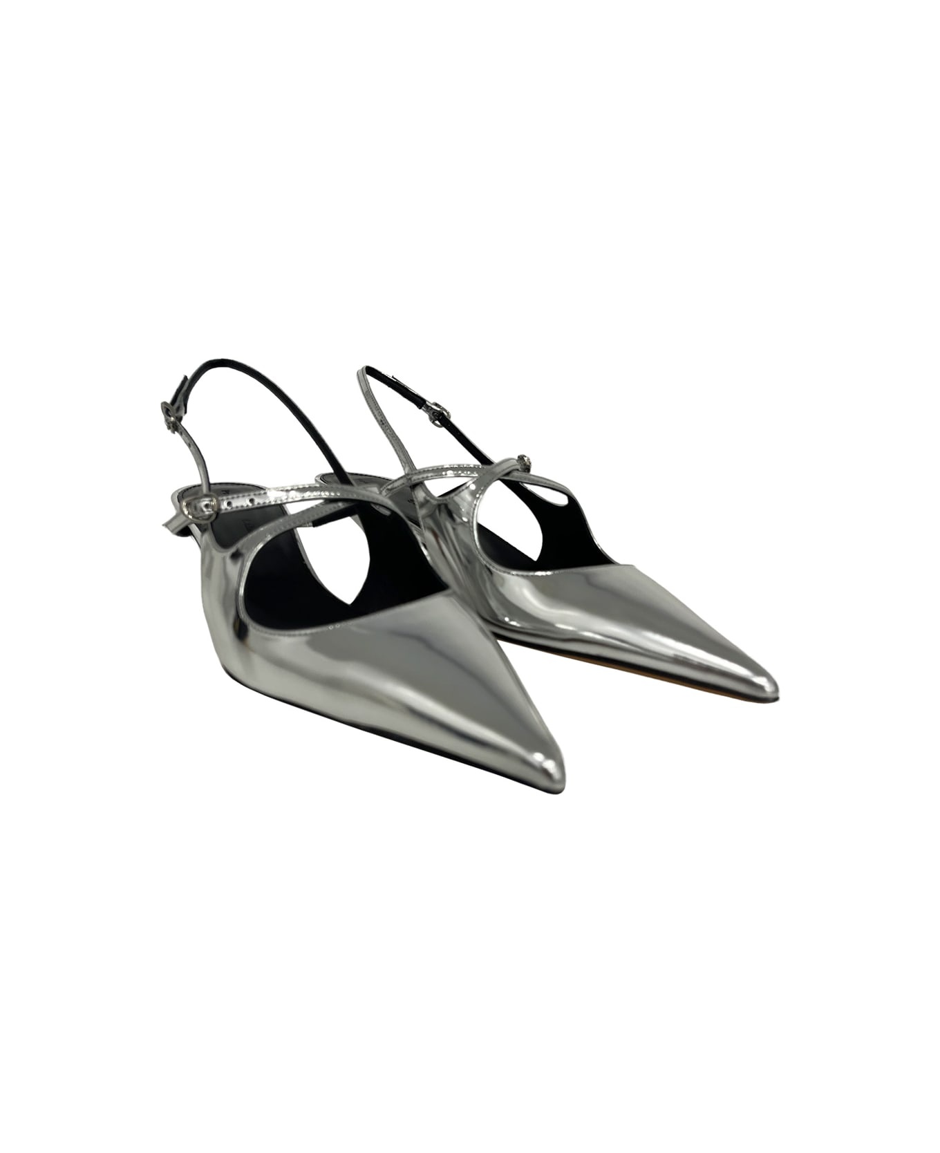 Slash Crossover Slingback Pump - 2