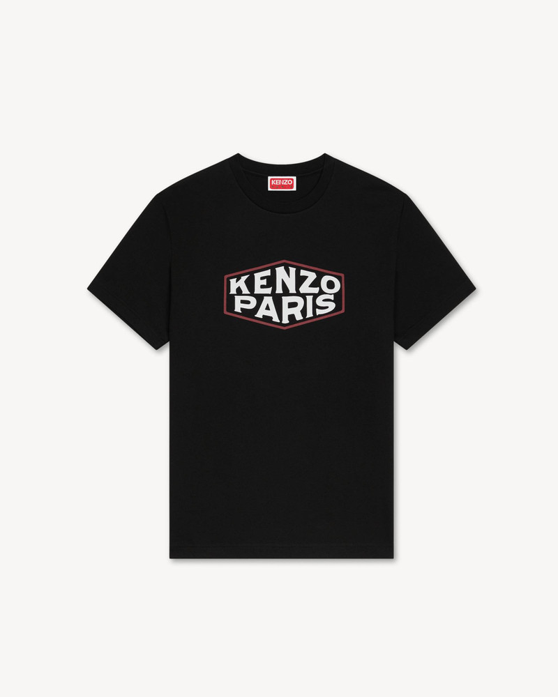 'KENZO Paris Frame' embroidered T-shirt in cotton 1