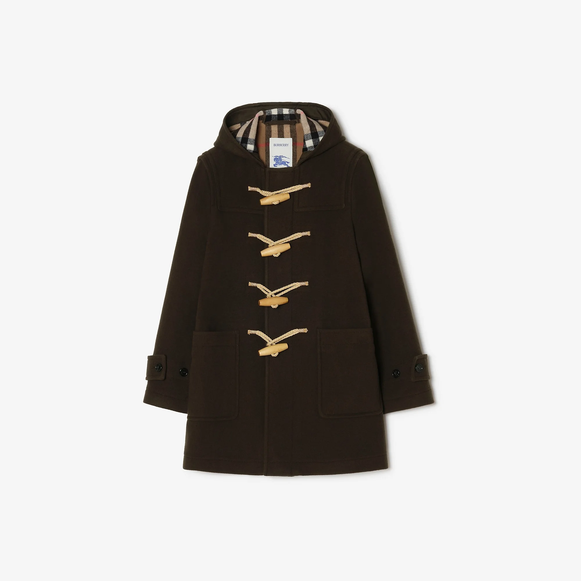 Wool Duffle Coat - 1