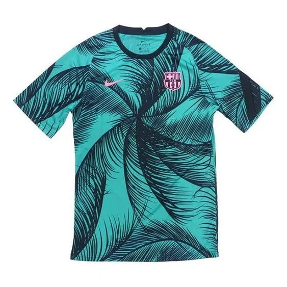 Nike FC Barcelona 20-21 European Championship Jersey 'Green' CK9714-397 - 1