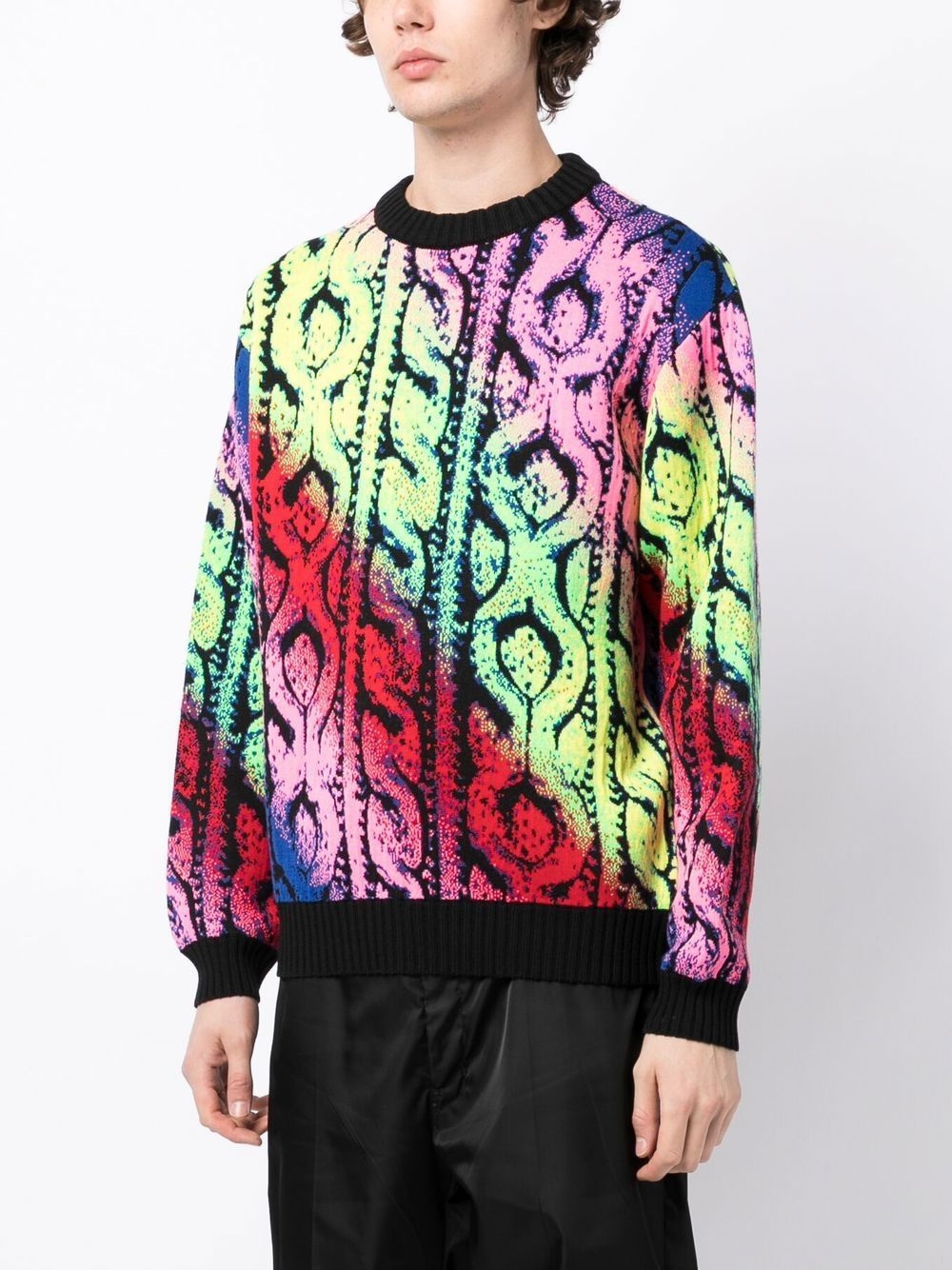 CABLE-KNIT MERINO SWEATER - 4