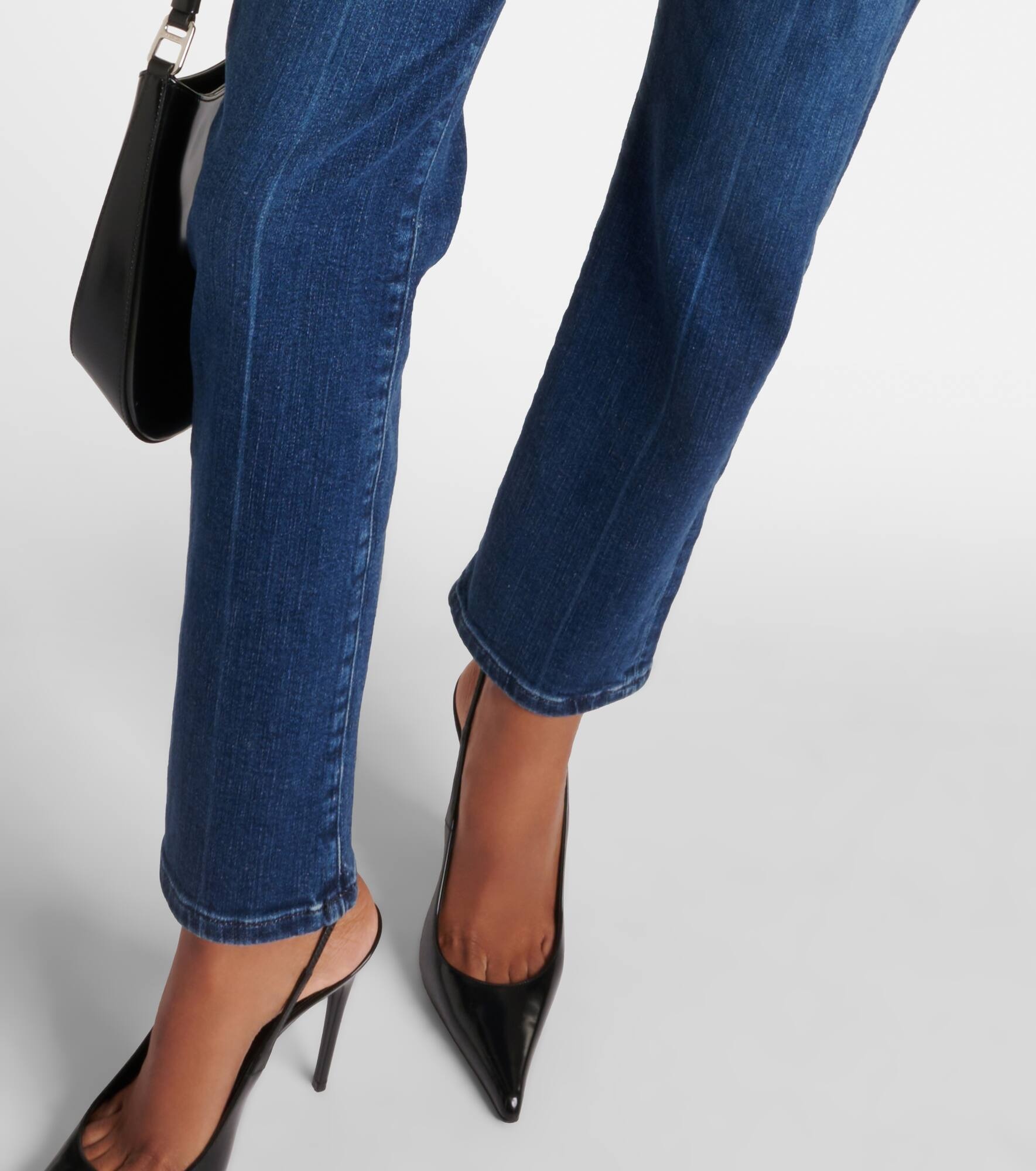Le High Straight mid-rise jeans - 5