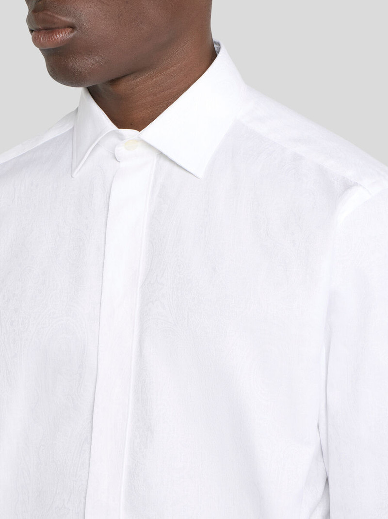 Etro PAISLEY COTTON JACQUARD SHIRT outlook