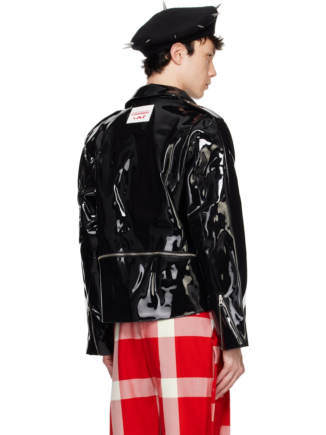 Black Biker Jacket - 3
