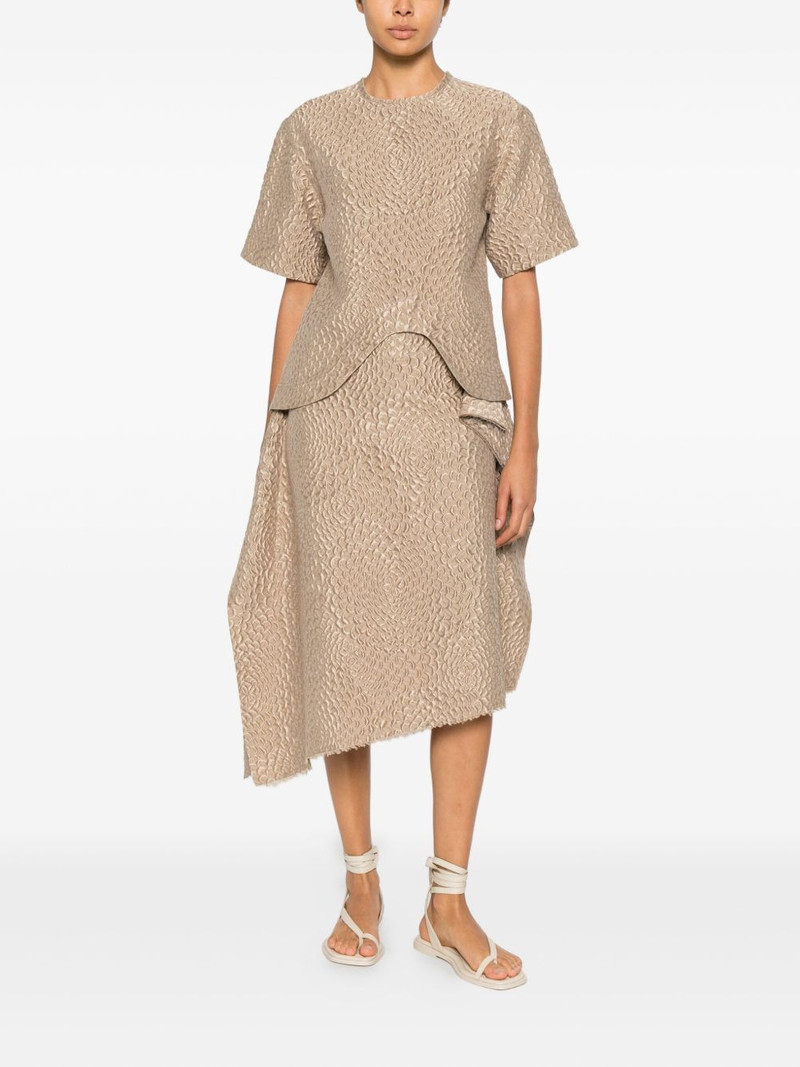 NICCOLÒ PASQUALETTI Collage asymmetric midi skirt outlook