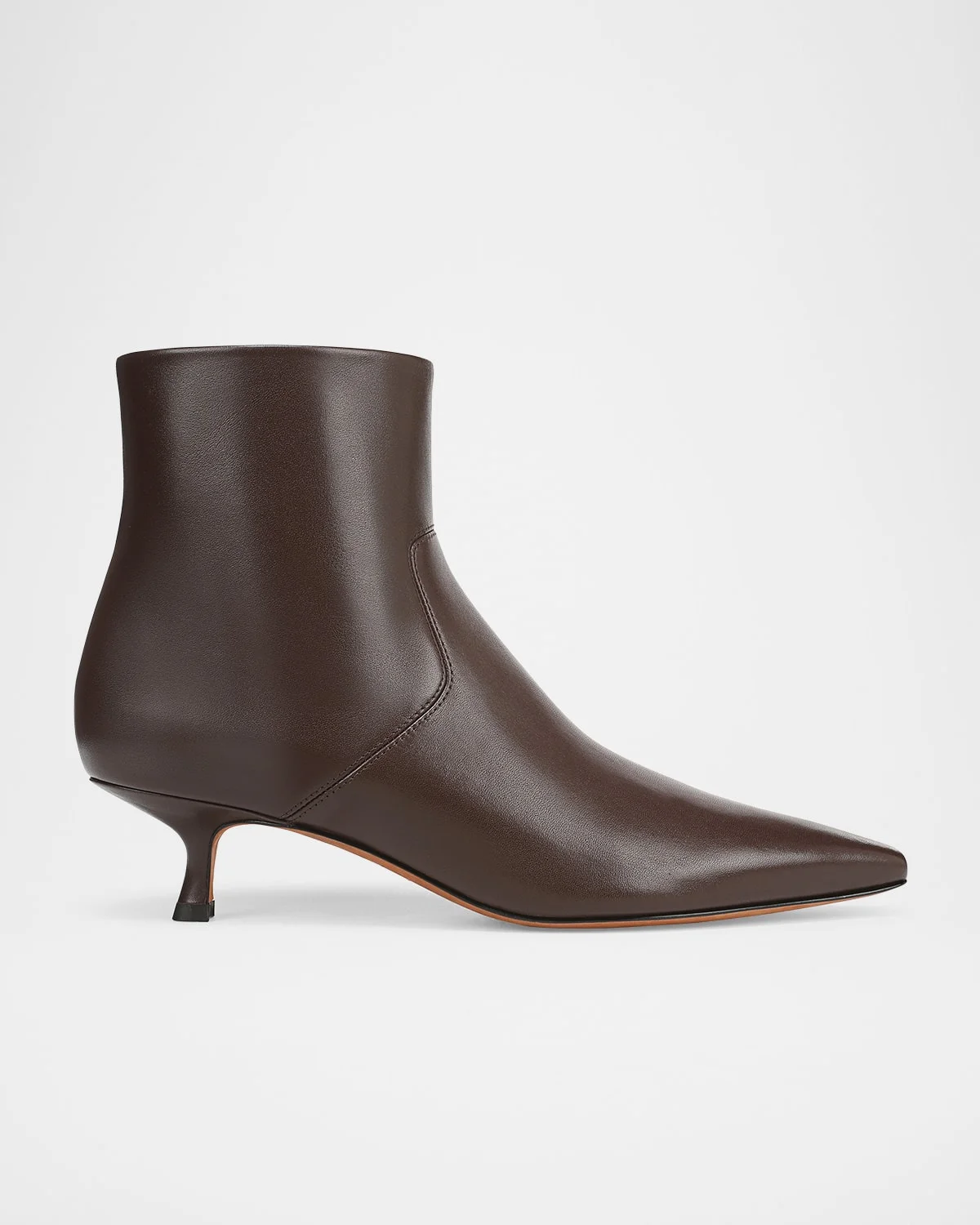 Simone Leather Ankle Booties - 1