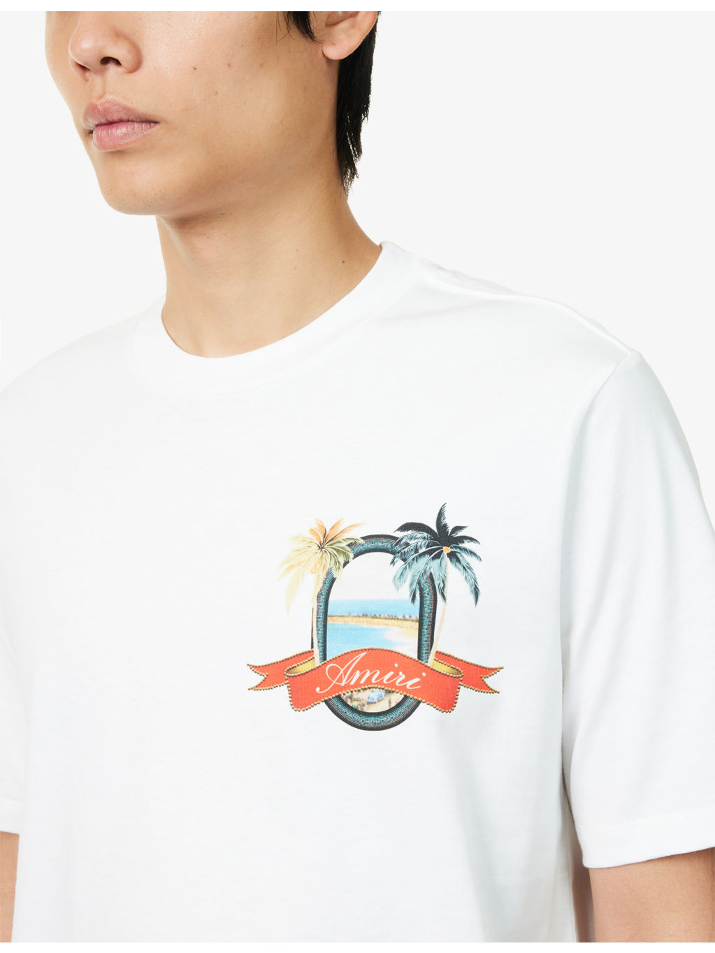 Paradise Graphic-Print Cotton-Jersey T-shirt - 5