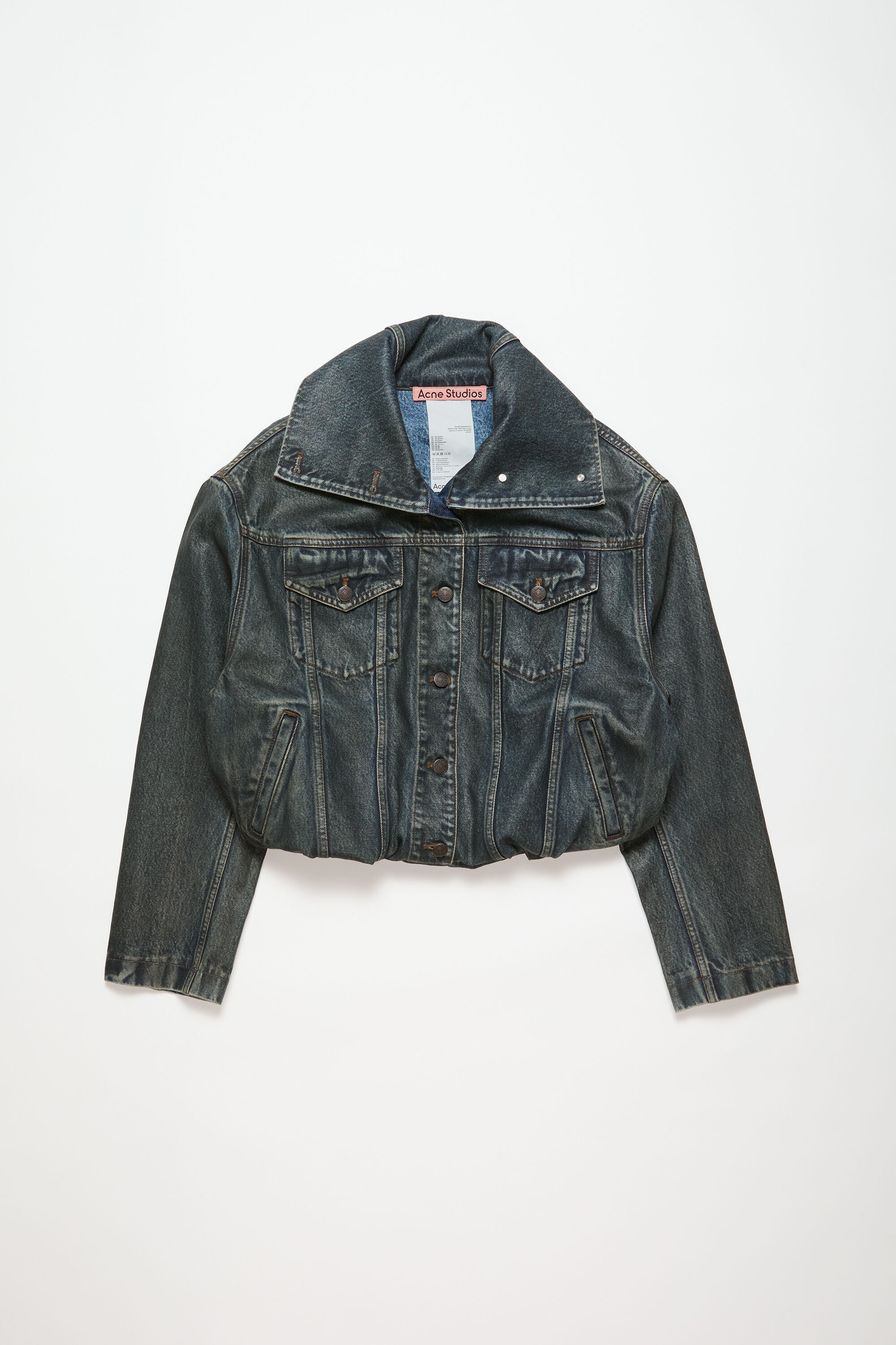 Acne Studios cropped denim jacket | farfetch | REVERSIBLE