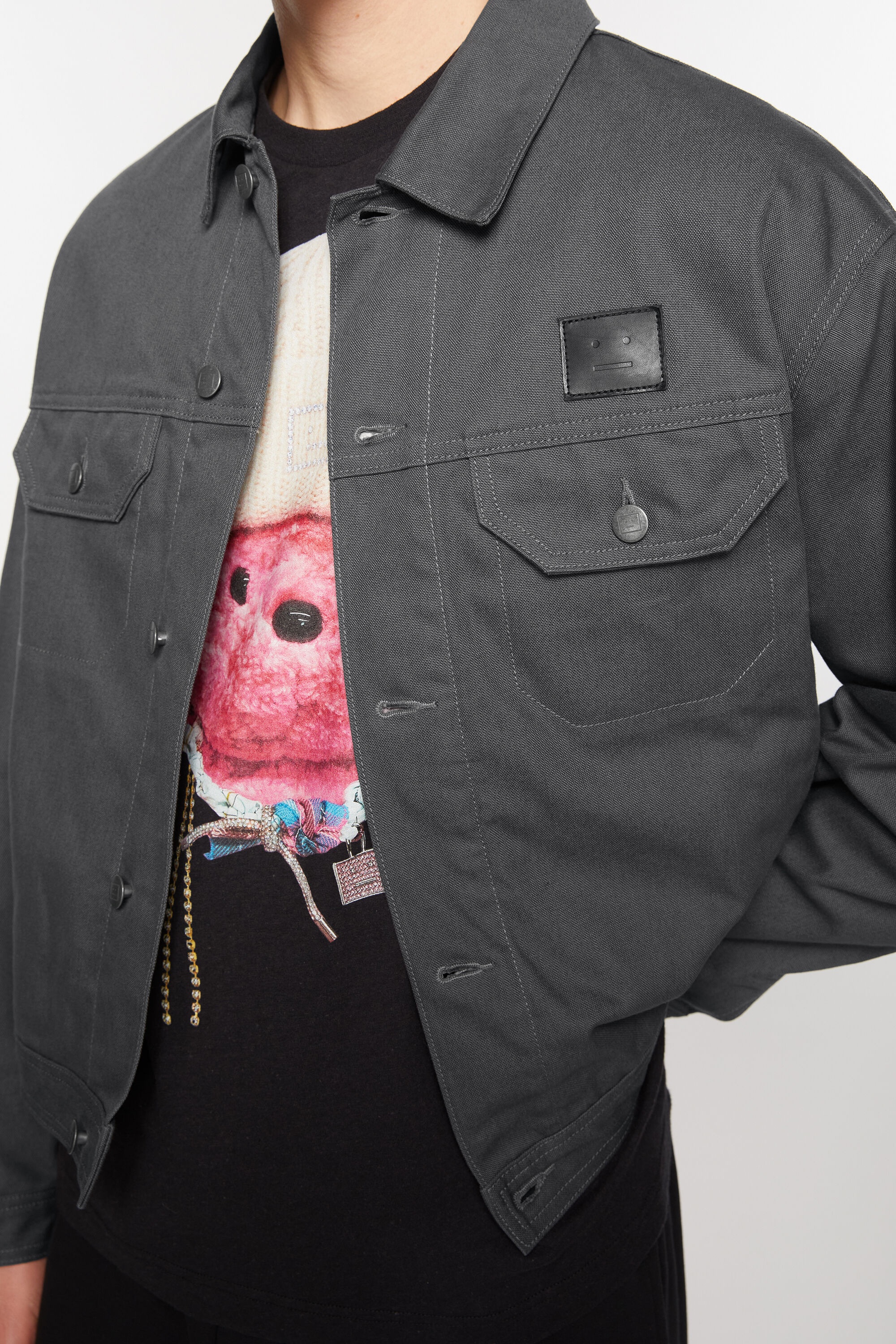 Canvas jacket - Dark grey - 6